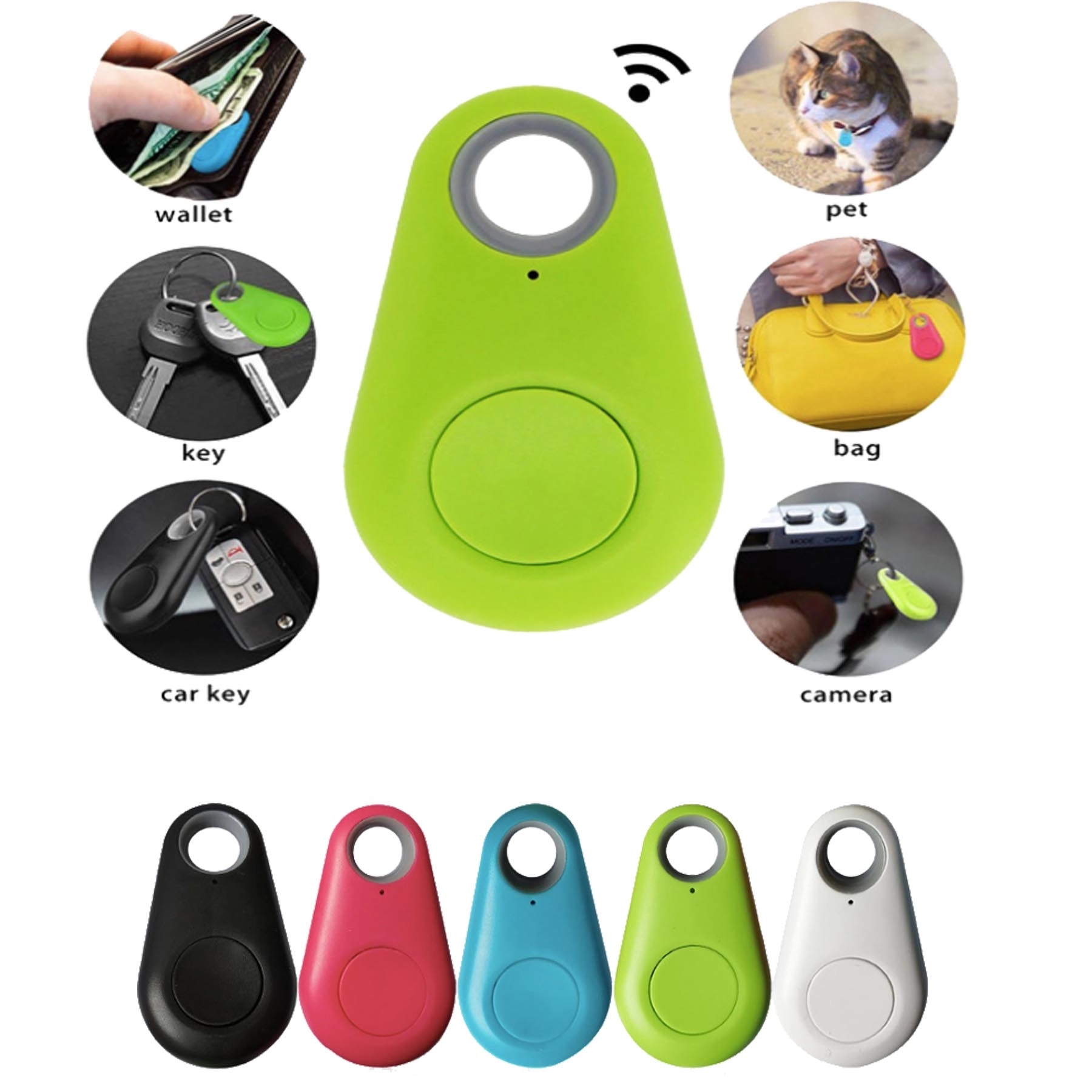 Wireless Bluetooth Locator Pet Child Key Tracking Devices