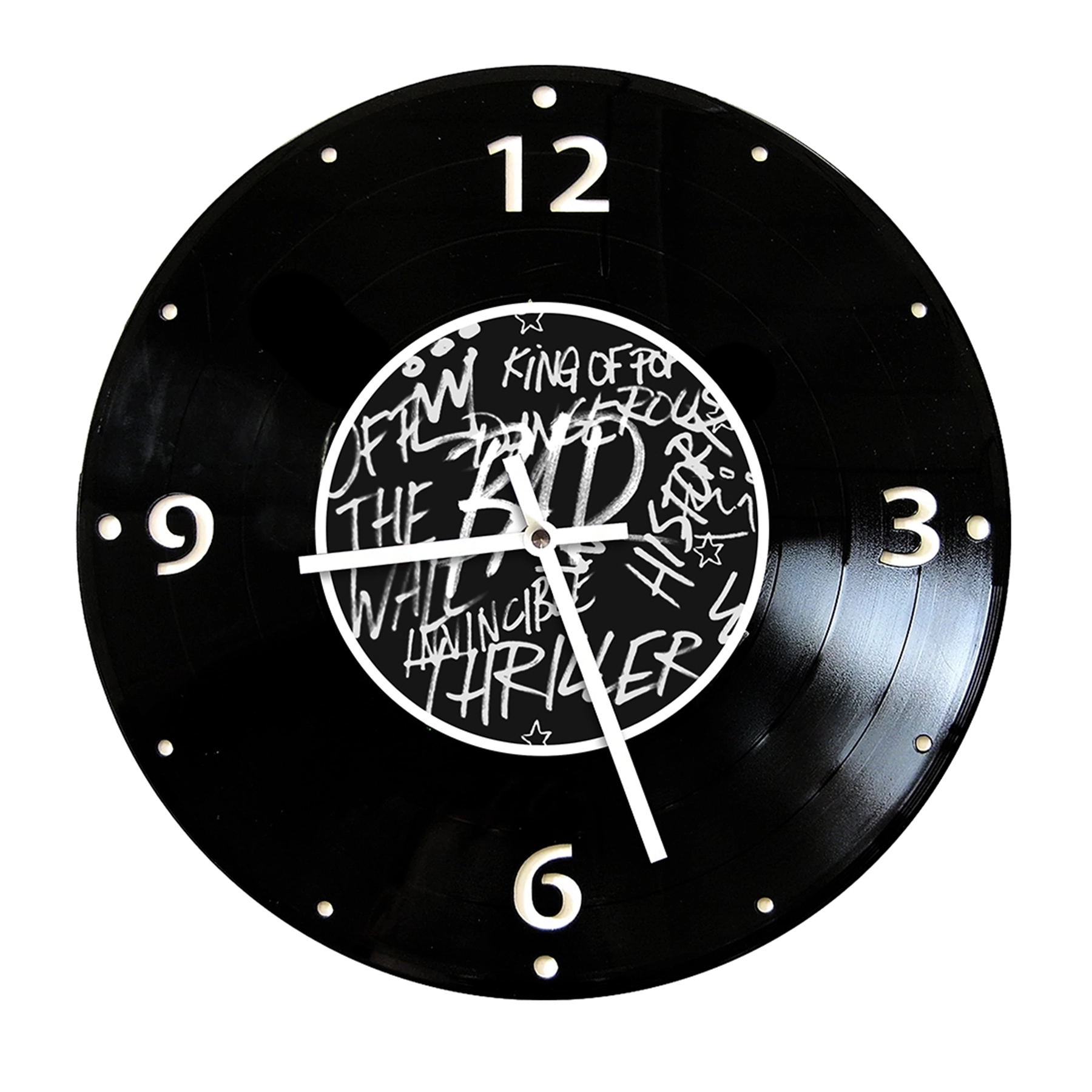 12 inch CD Record Wall Clock