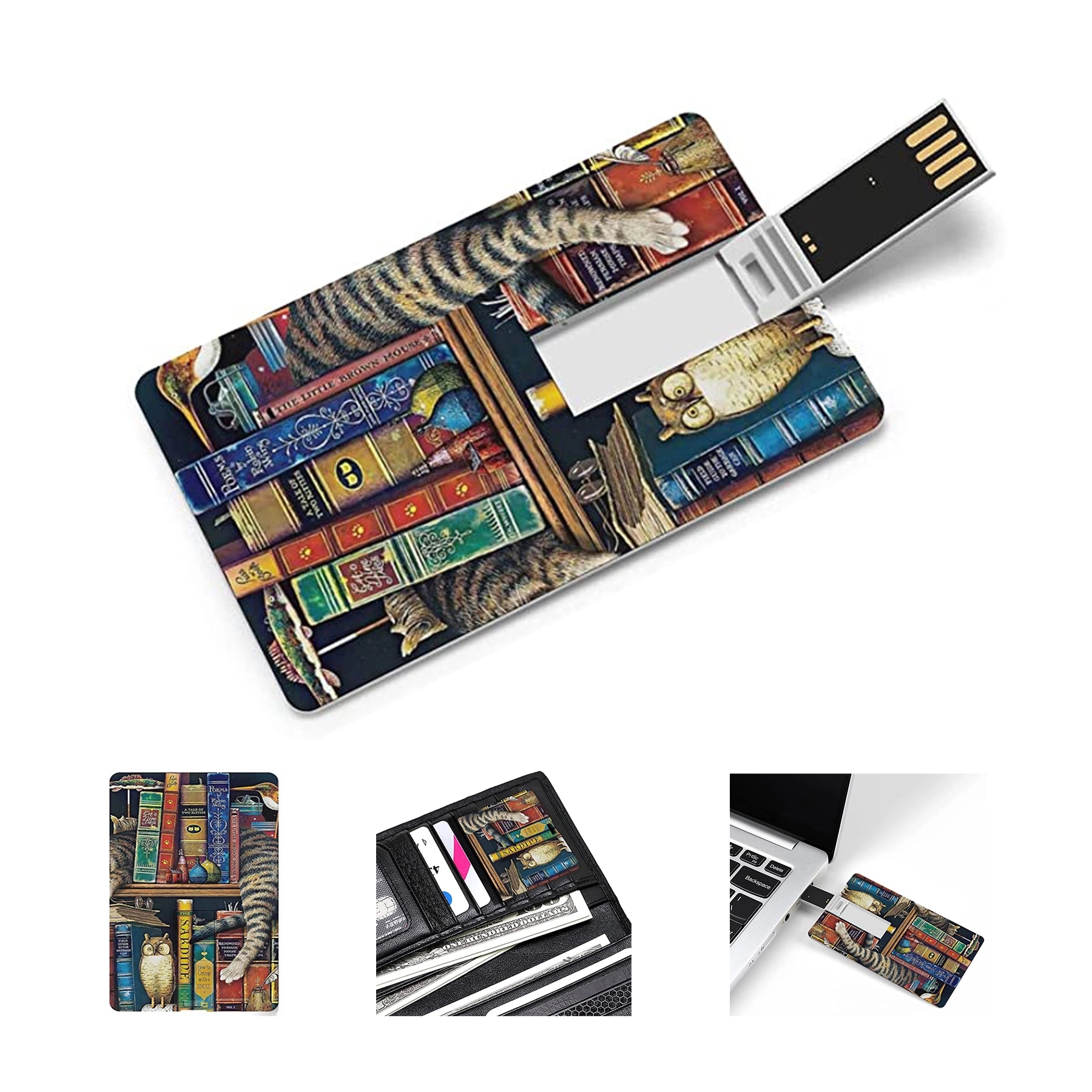 Bank Card Shape Flash Drive