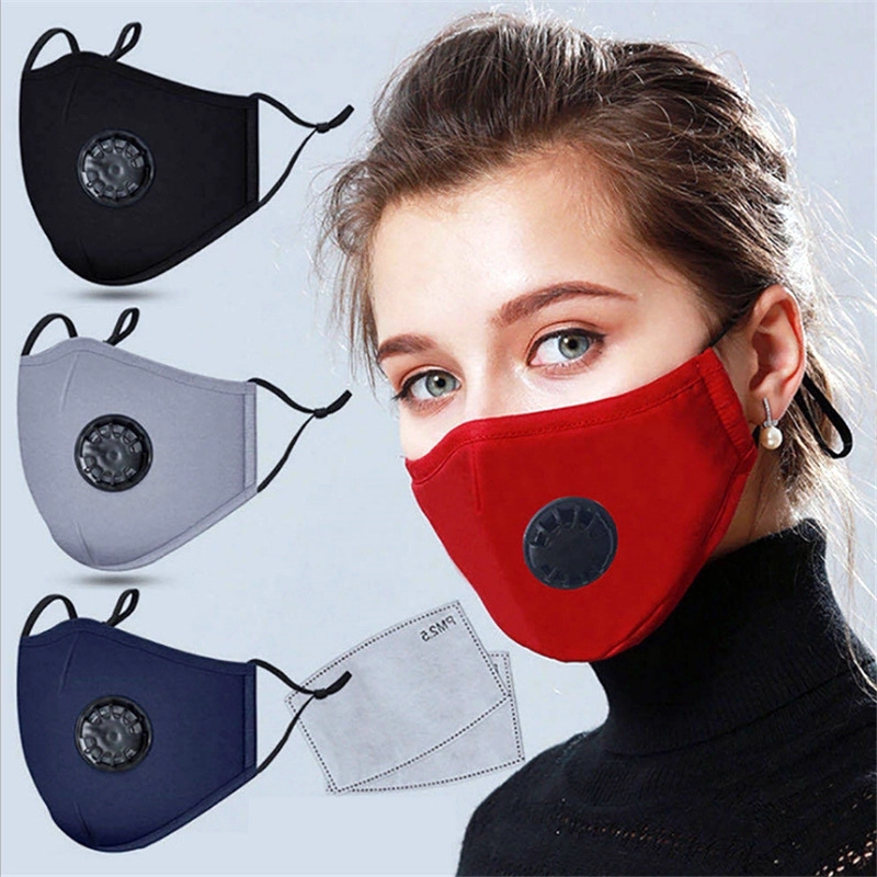 PPE Cotton Mask With breather Filter