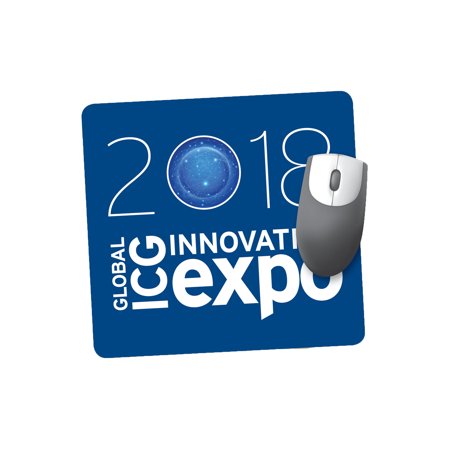 7.5"x8"x1/8" Antimicrobial Mouse Pad