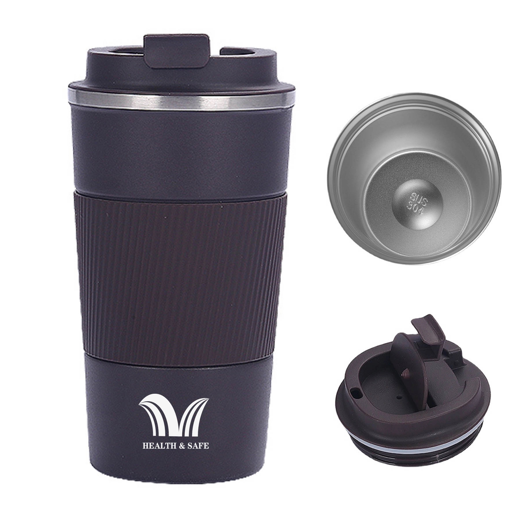 18oz Stainless Steel Insulated Travel Coffee Tumbler