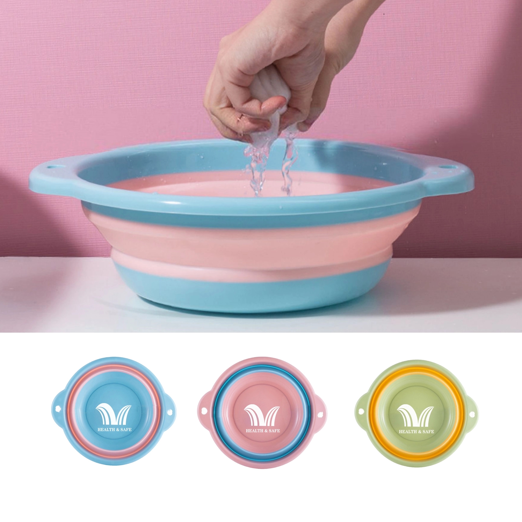 Collapsible Folding Dish Washing Basin