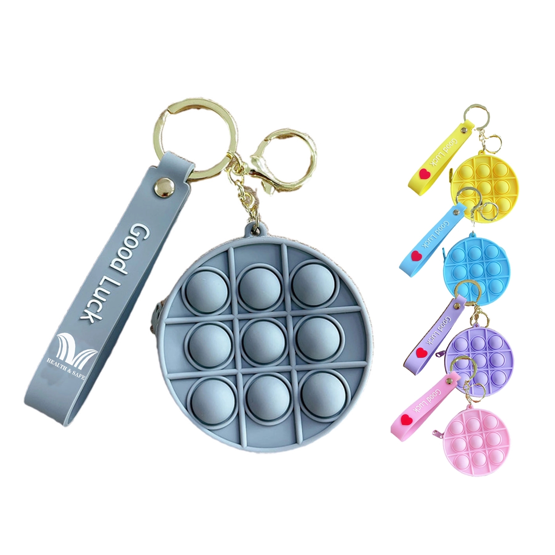 Silicone Figetget Mini Bag Coin Purse