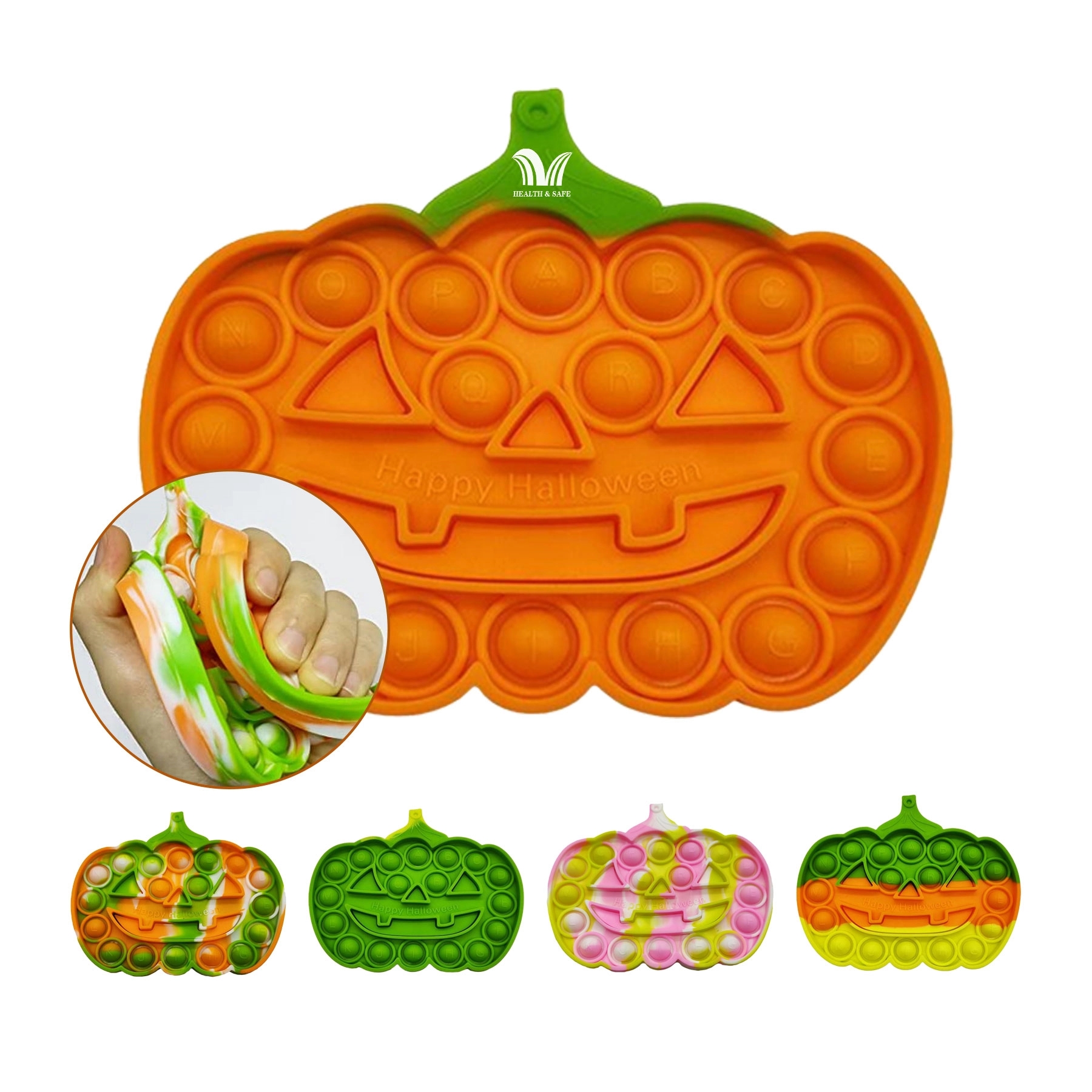 Halloween Pumpkin Pop Fidget Toys
