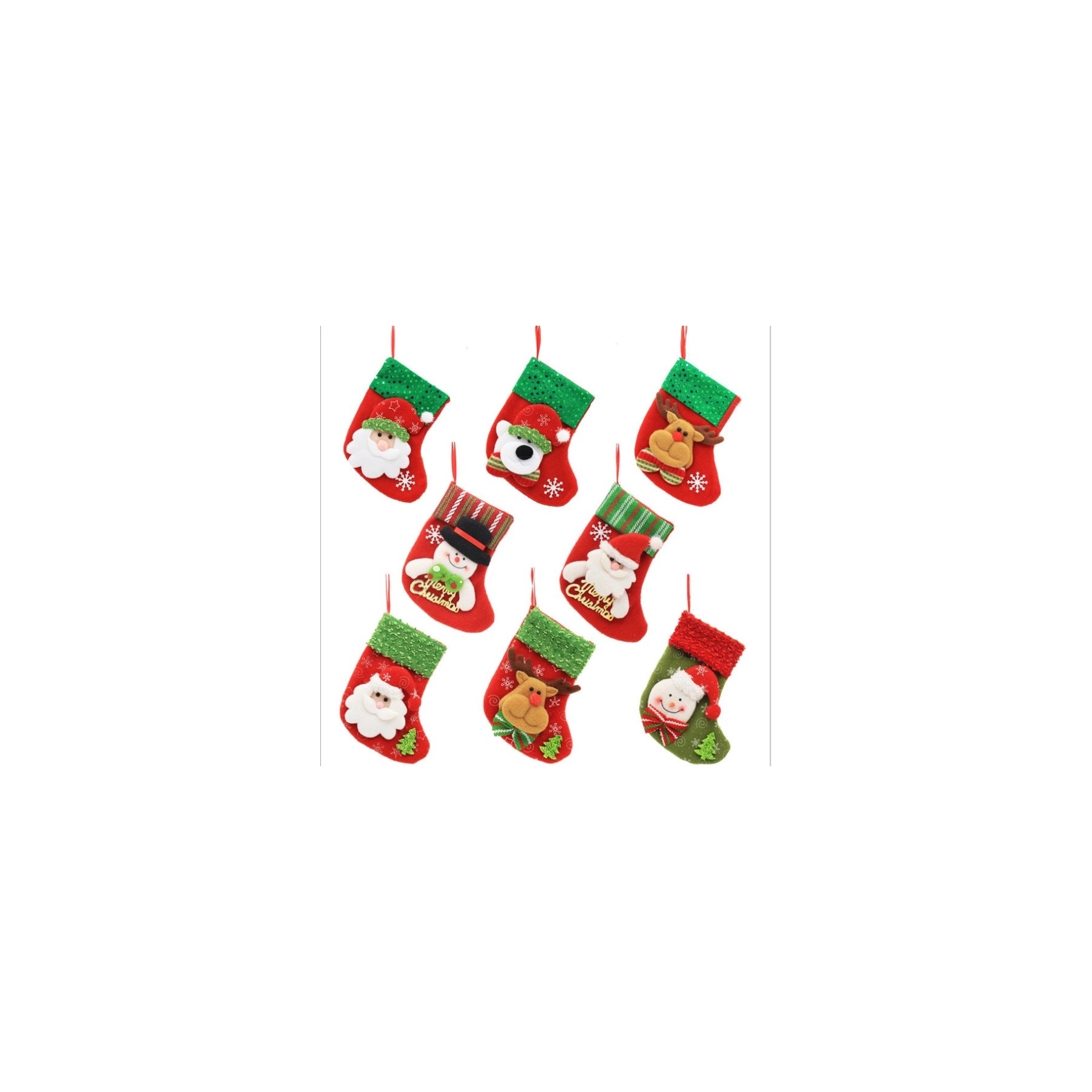 Christmas Ornament Socks