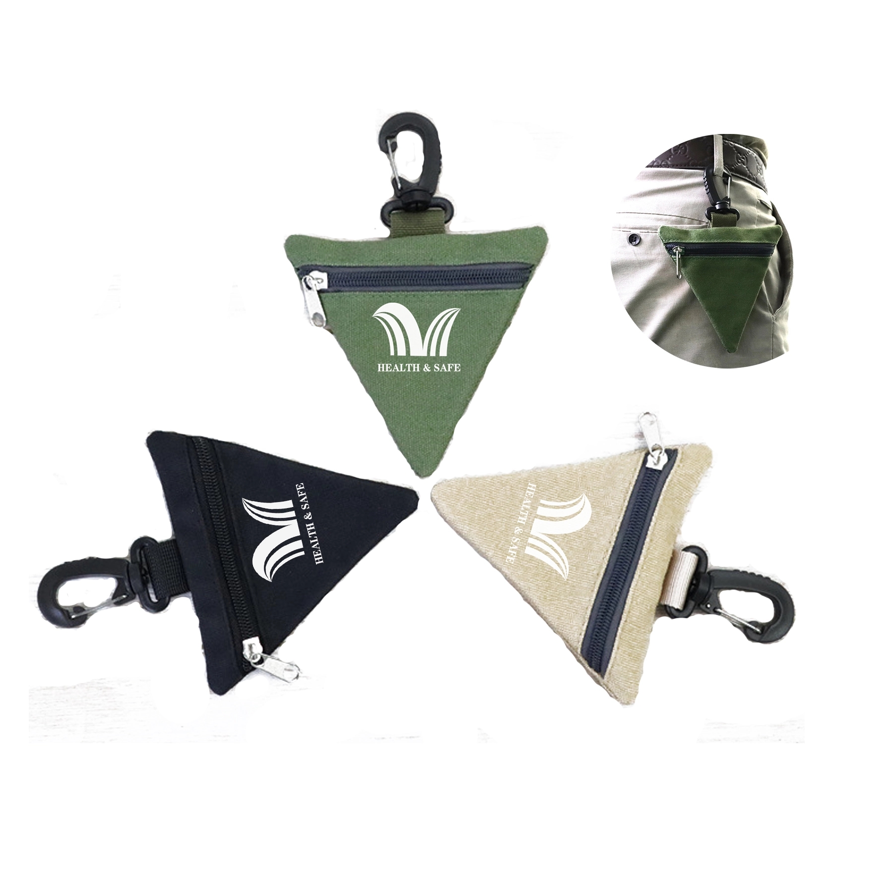 Change Coin Purse Pouch Keychain Wallet