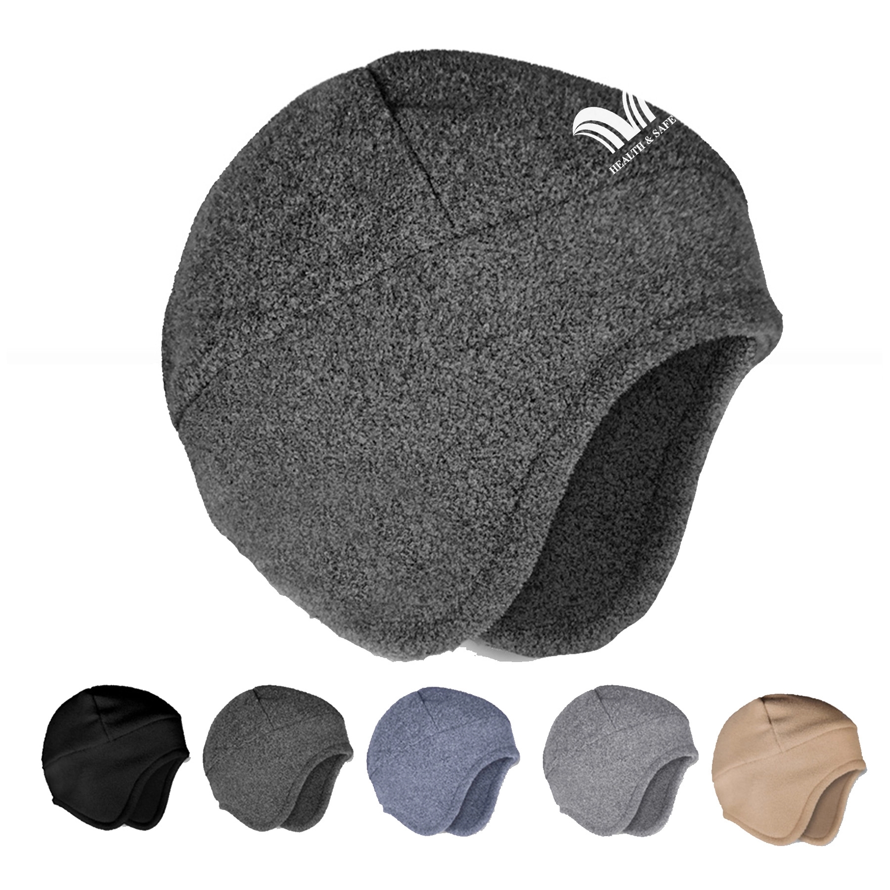 Outdoor Windproof Fleece Earflap Hat Warm Skull Cap