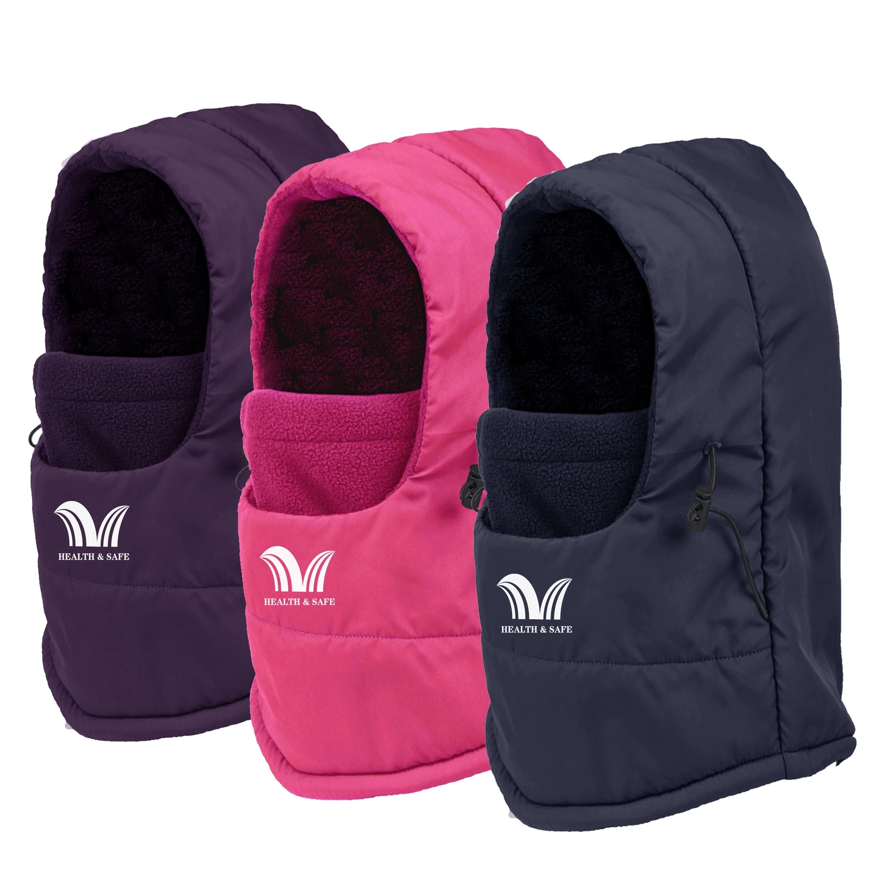 Winter Trapper Hat  With Fleece Neck Warmer Ski Cap