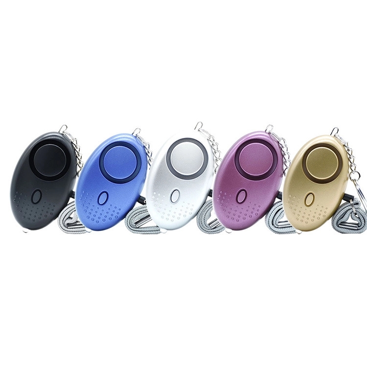 Personal Security Alarm Keychain with LED Lights