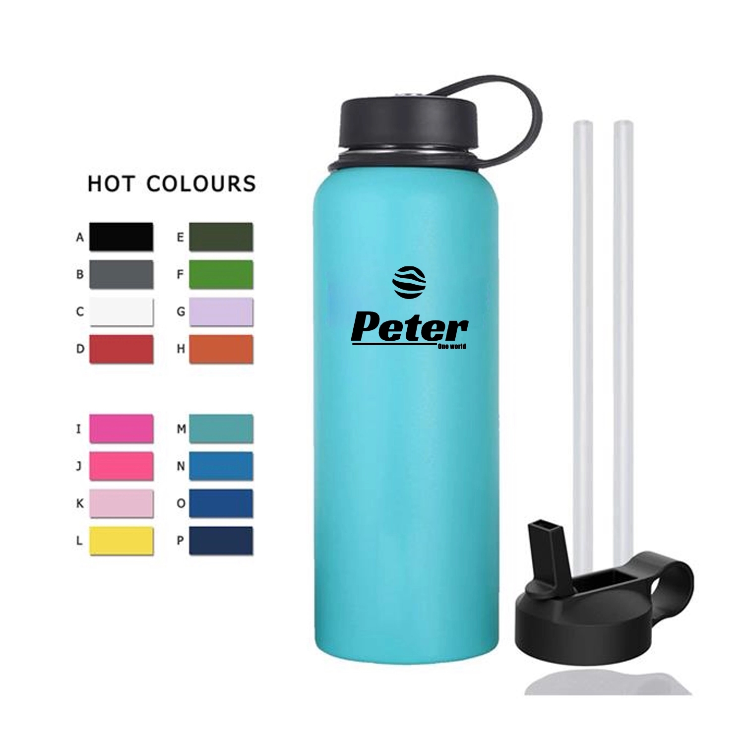 32OZ Vacuum-Insulated Stainless-Steel Water Bottle