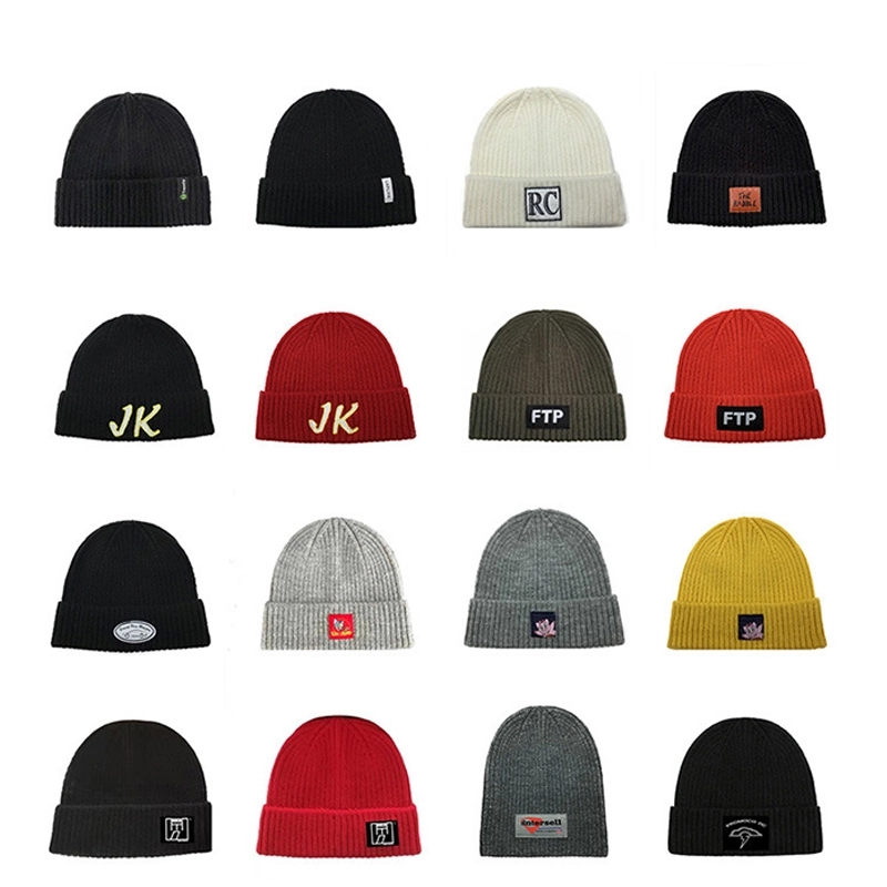 Winter Hats for Men Cuff Fleece Beanie