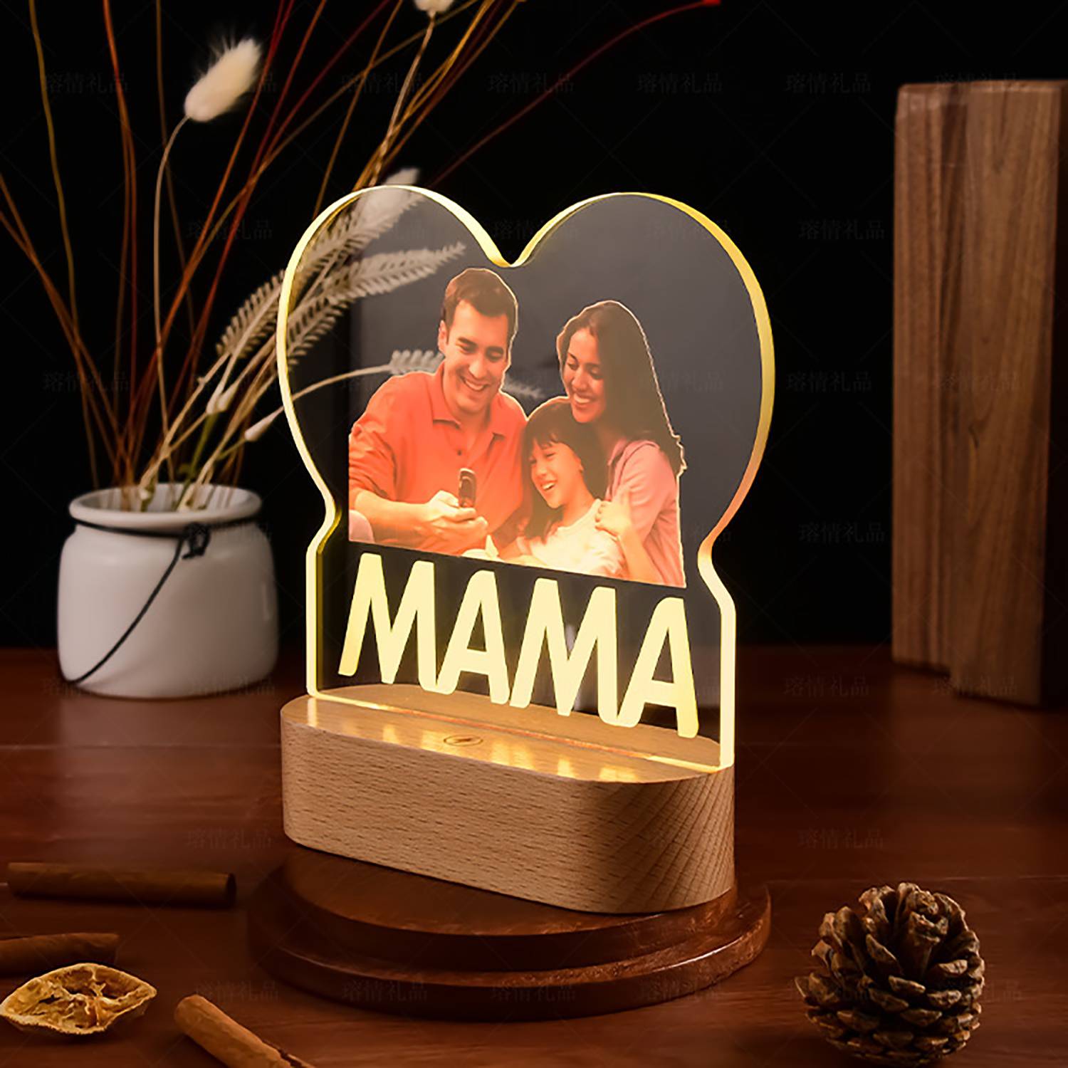 Customized Acrylic LED Night Light Ornament - Image 4