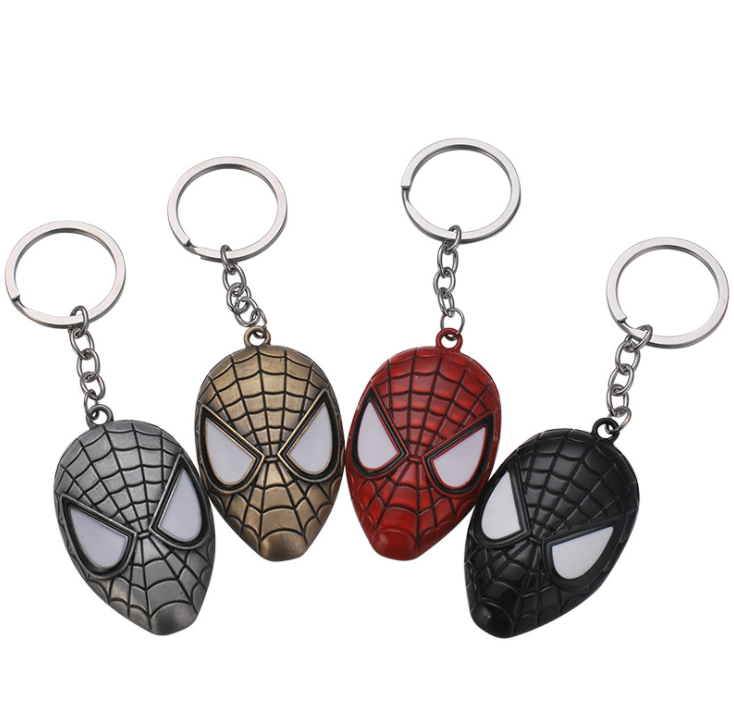 Heavy Duty Cute Metal Superhero Keychain