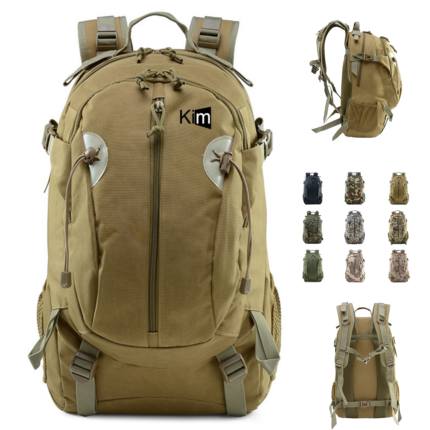 Camouflage Tactica Large Capacity Outdoor Backpack