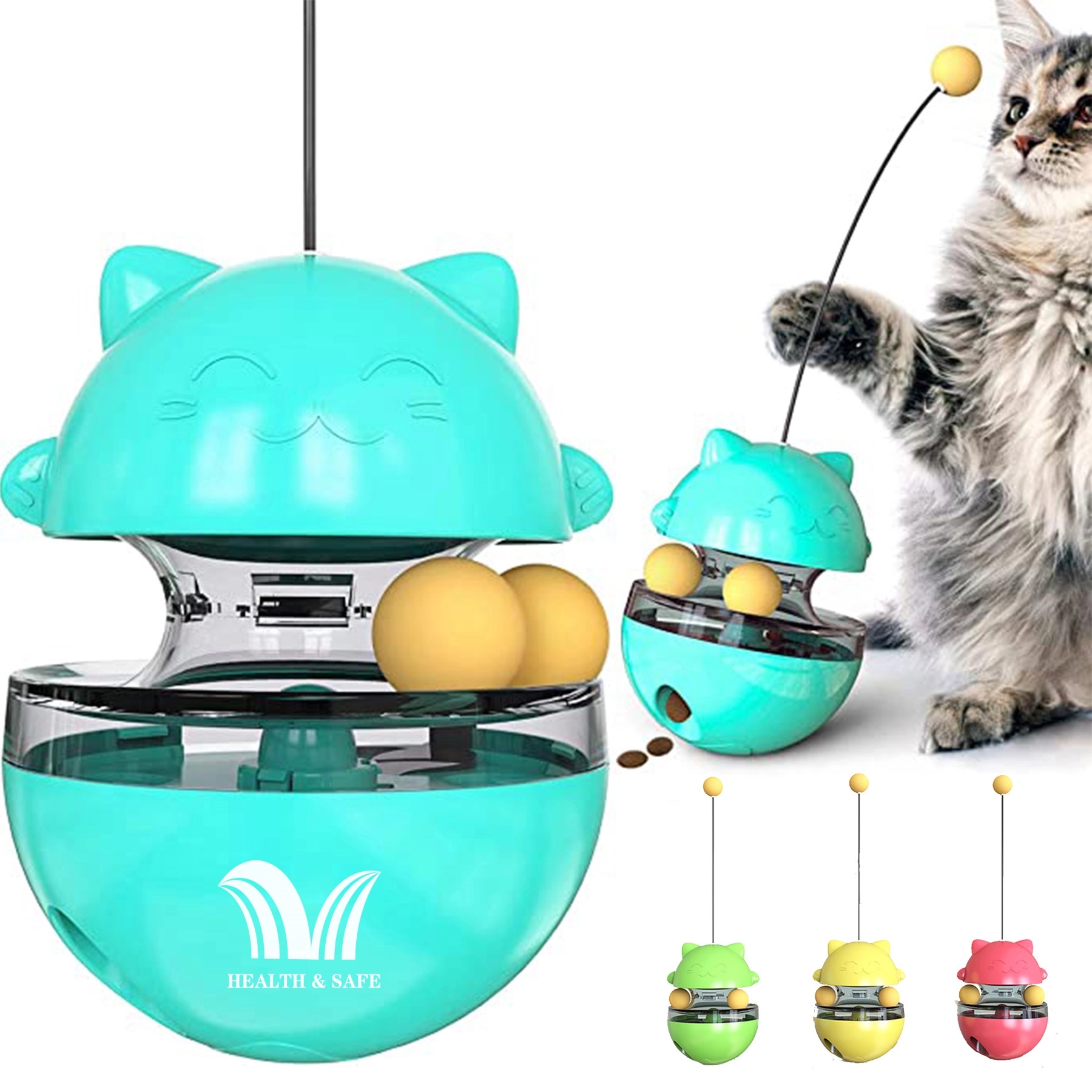 Cat Tumbler Toys Food Dispenser