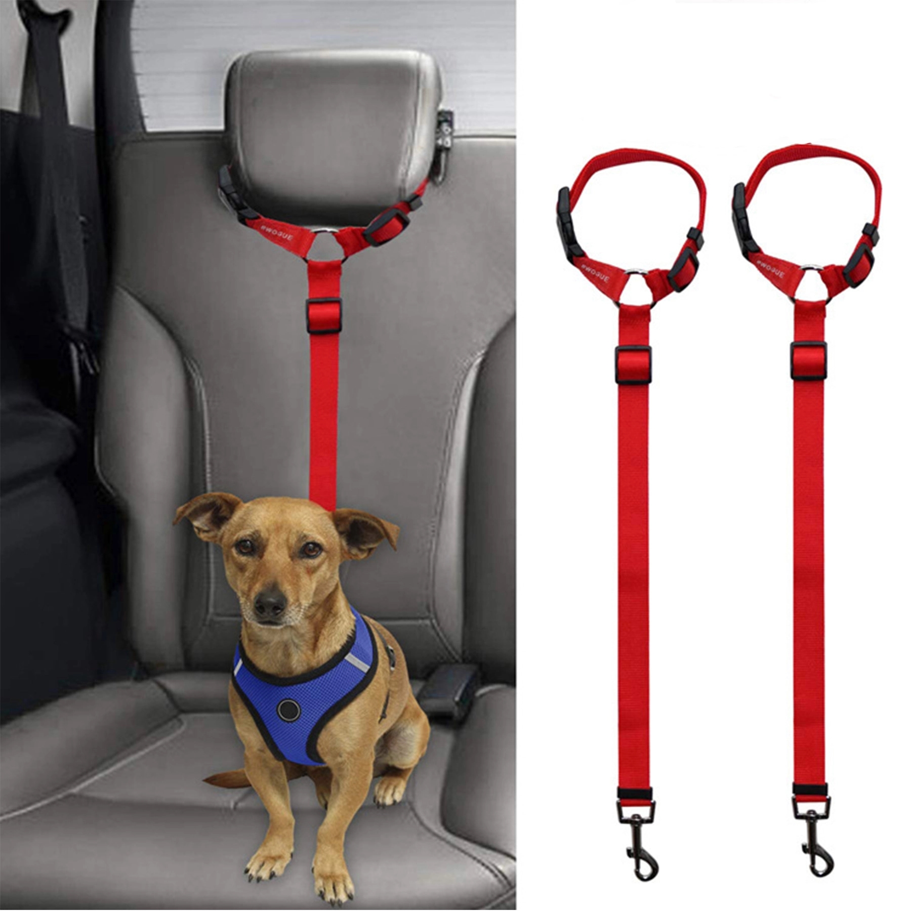 Dog Cat Safety Seat Belt Strap