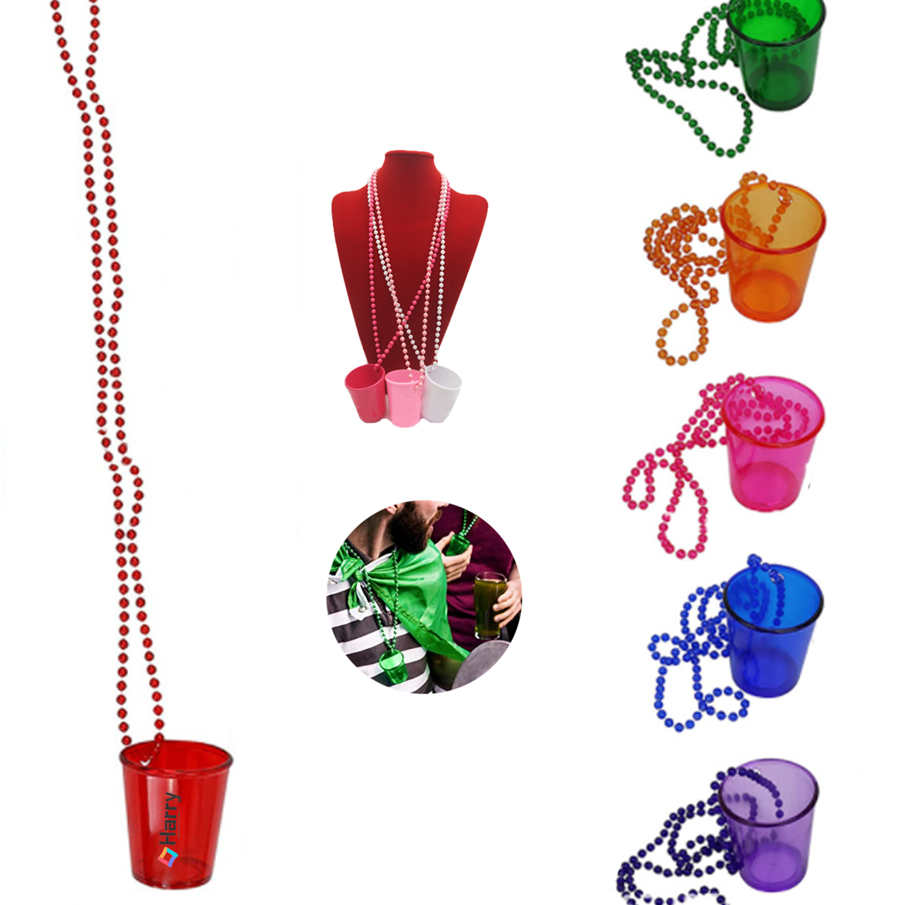 Necklace w/Shot Glass