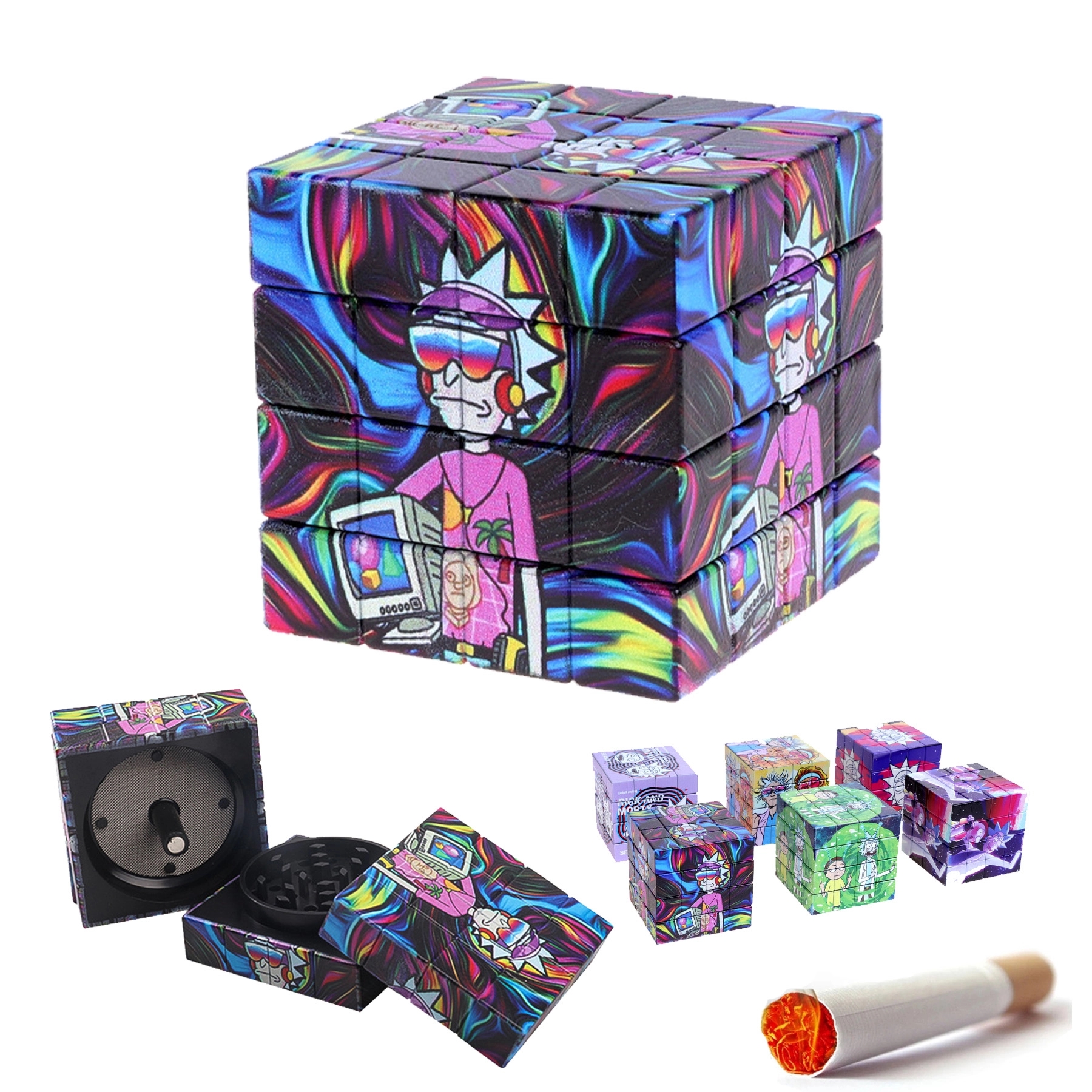 Cube Grinder Crusher For Cannabis