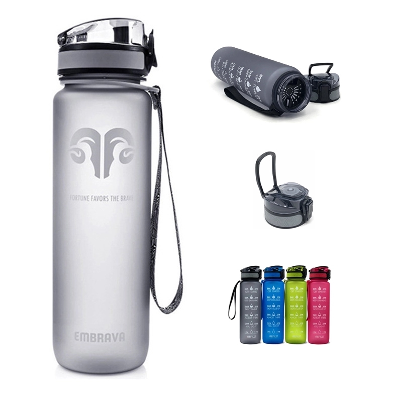 Marked water bottles