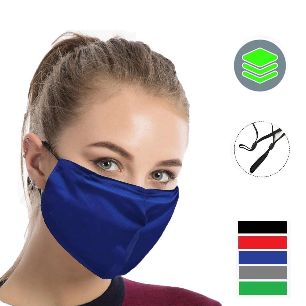 Performance 3 Layers Face Mask Nose Bridge adjuster loop