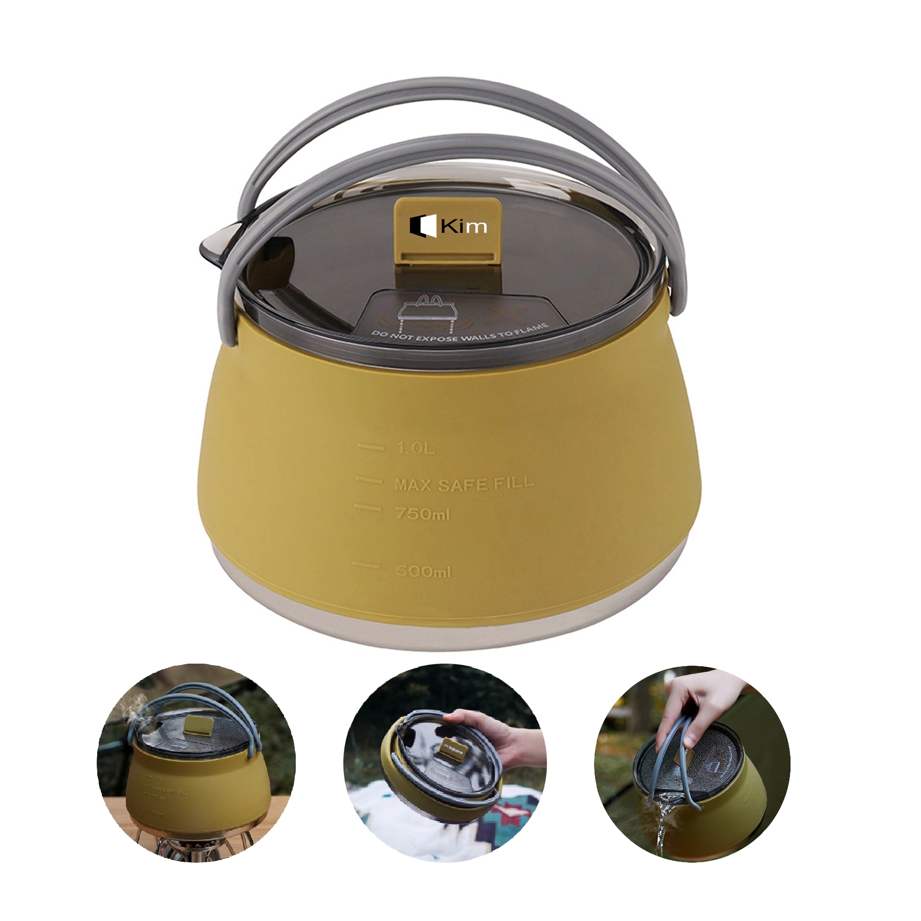 Folding Silicone Kettle