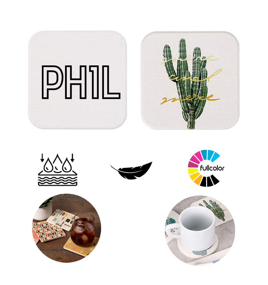 Diatomite Drink Coasters