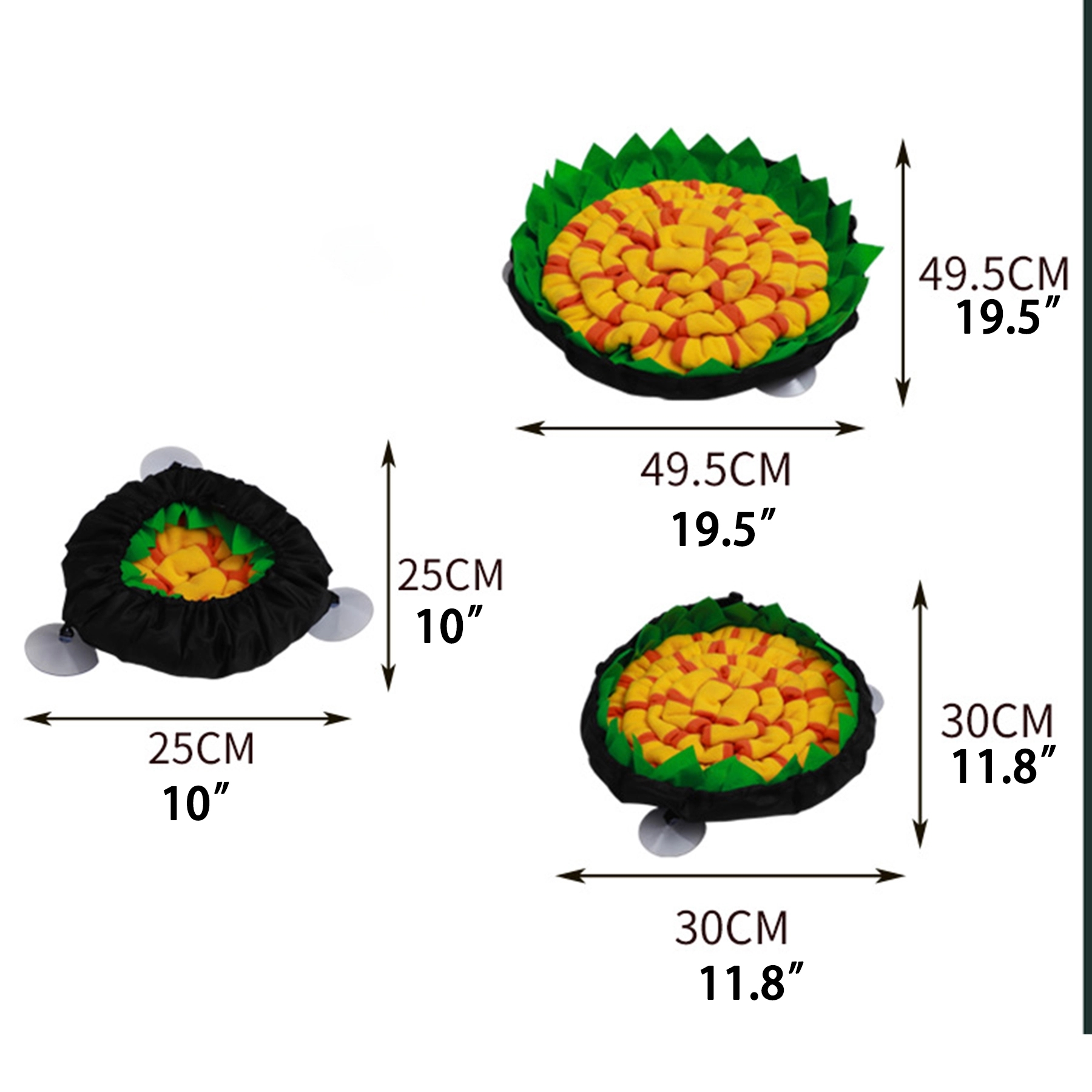 Dog Snuffle Mat Foraging for Feeding Puzzle Toys - Image 3