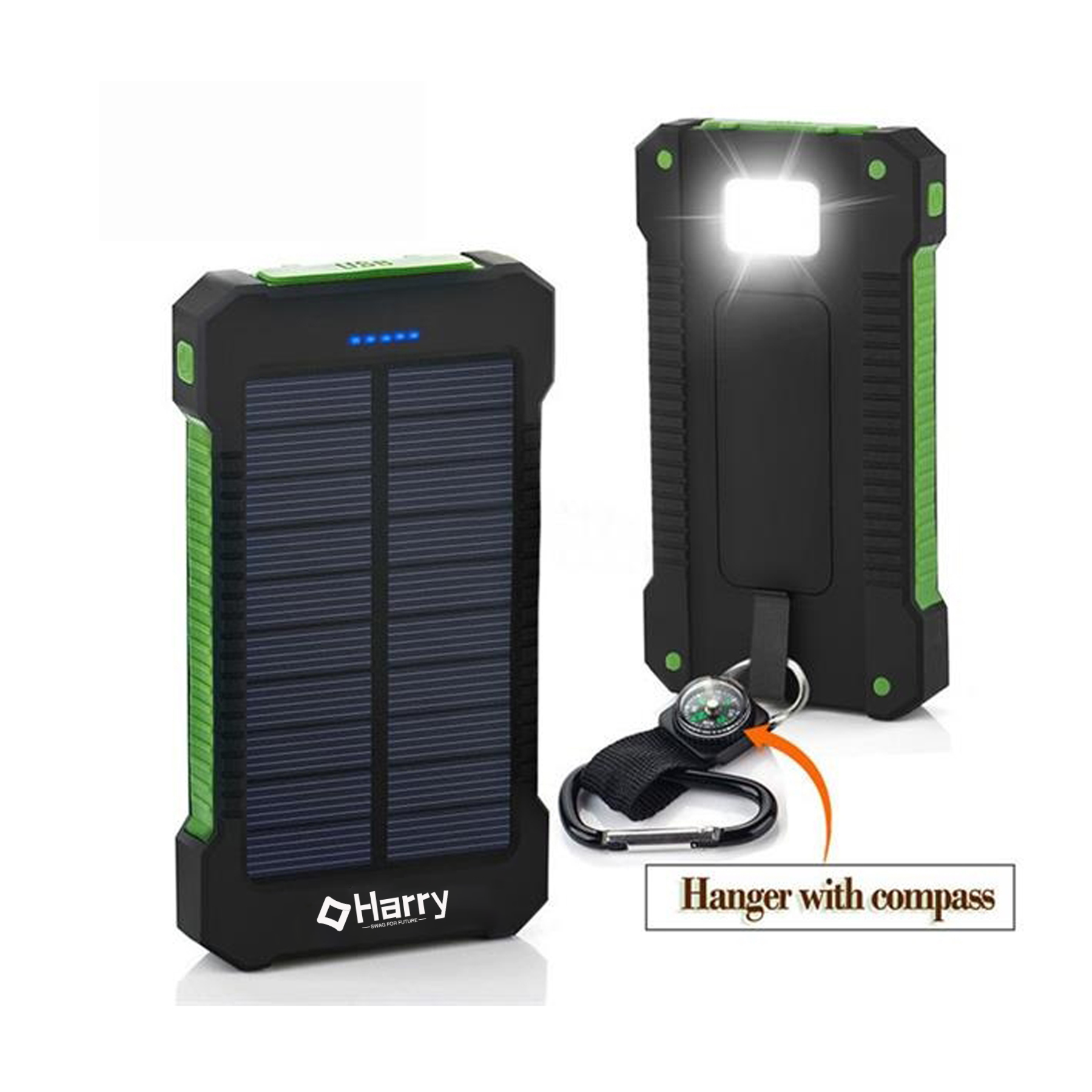 20000mAh Portable Solar Power Bank