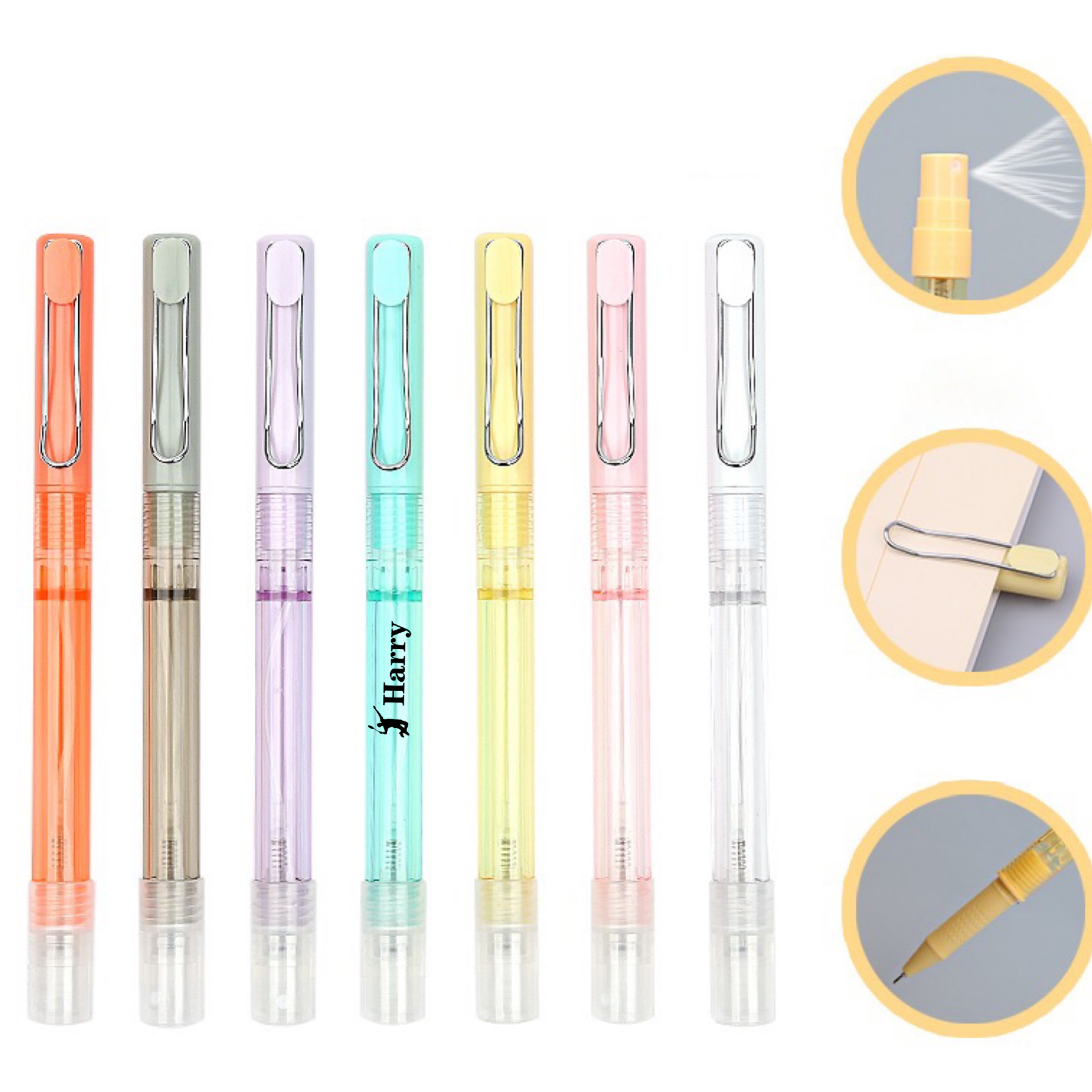3 in 1 Multi-Purpose Spray Stylus Pen