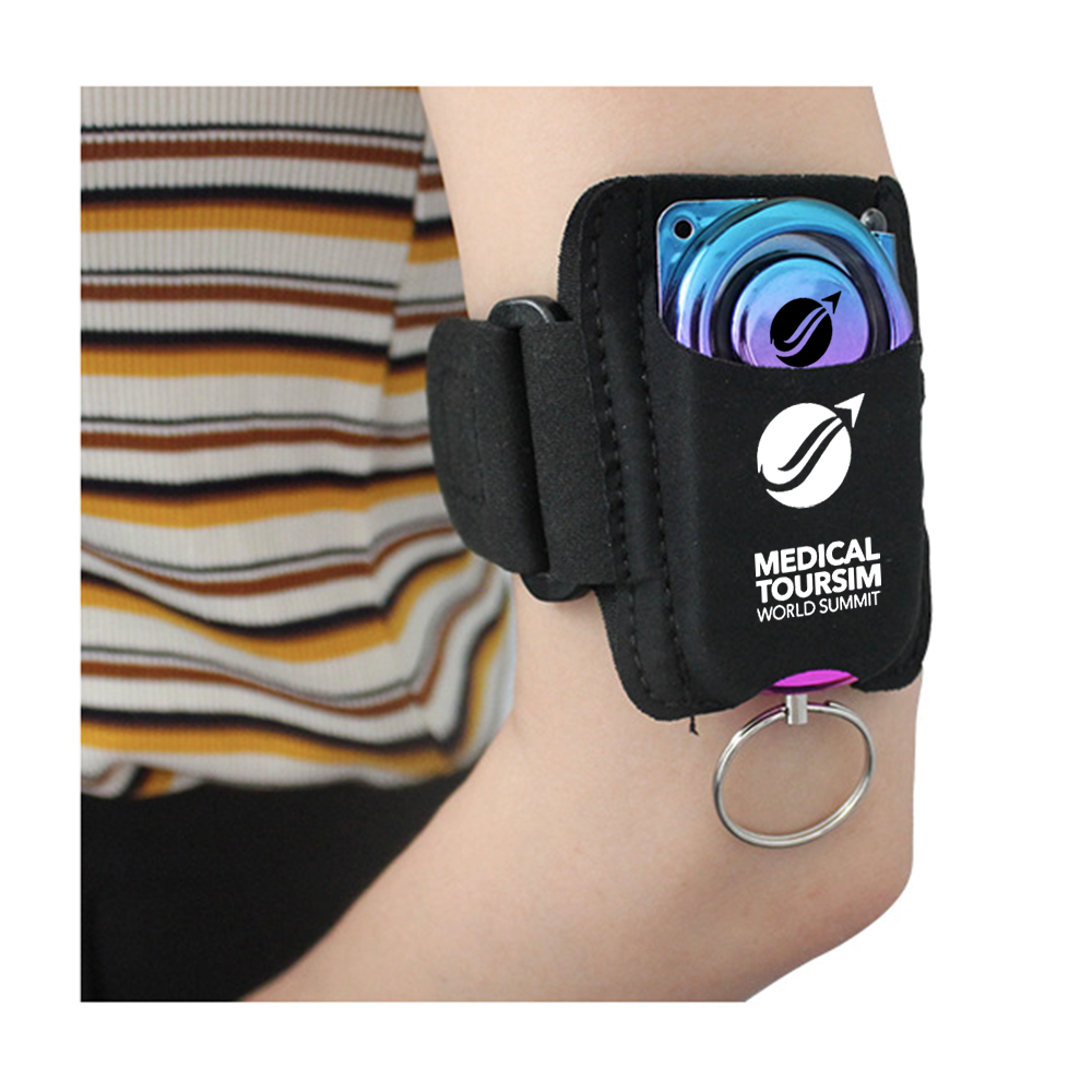 LED Light Alarm with Wrist Strap