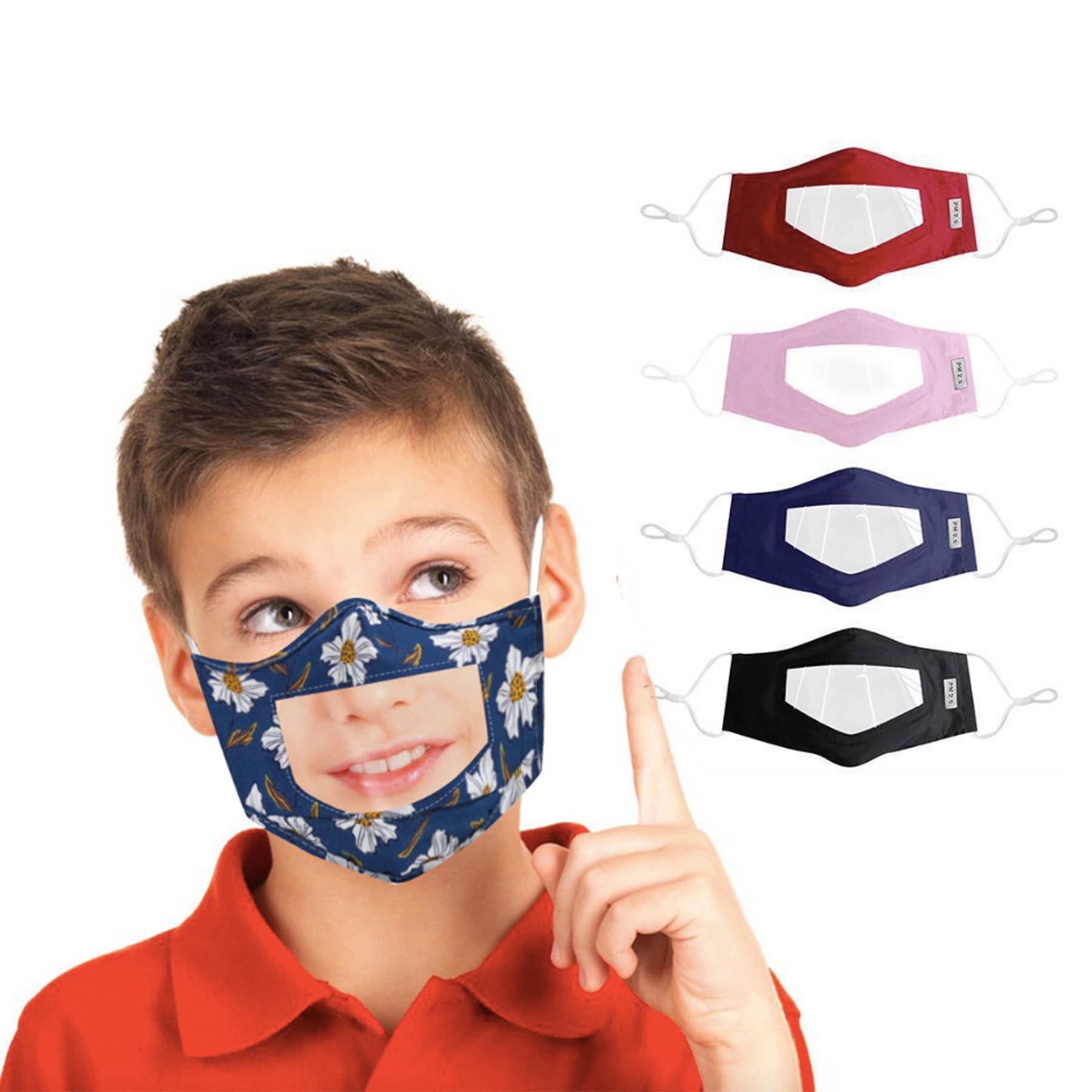 See through Lip Reading Masks