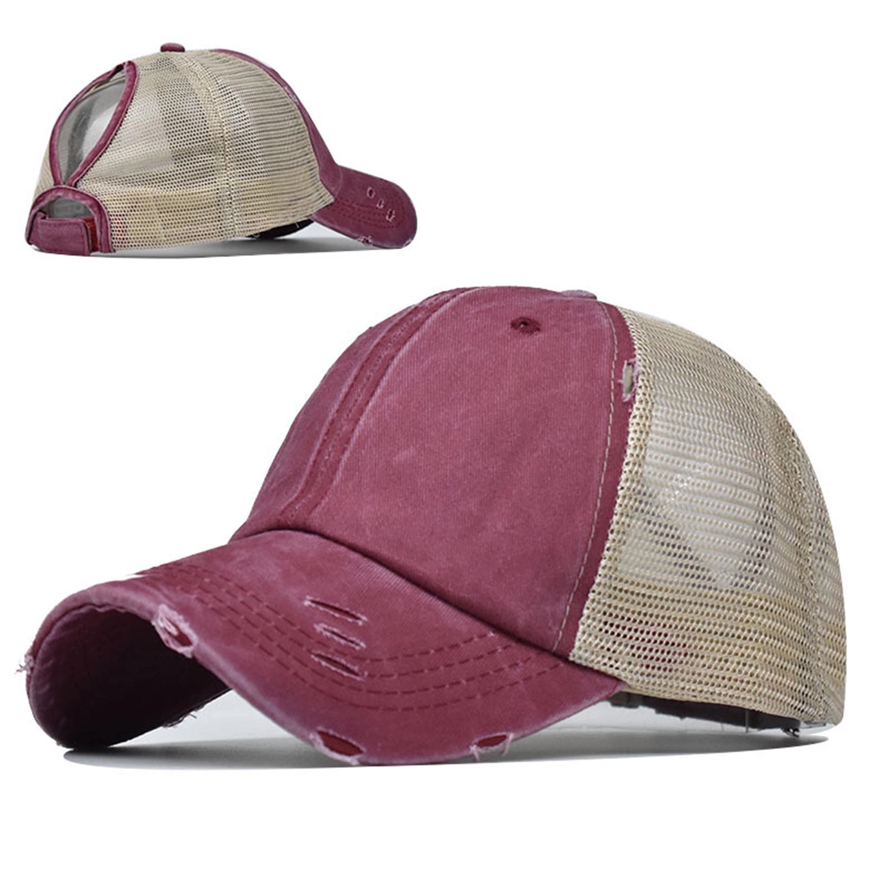 Washed Mesh Baseball Cap - Image 5