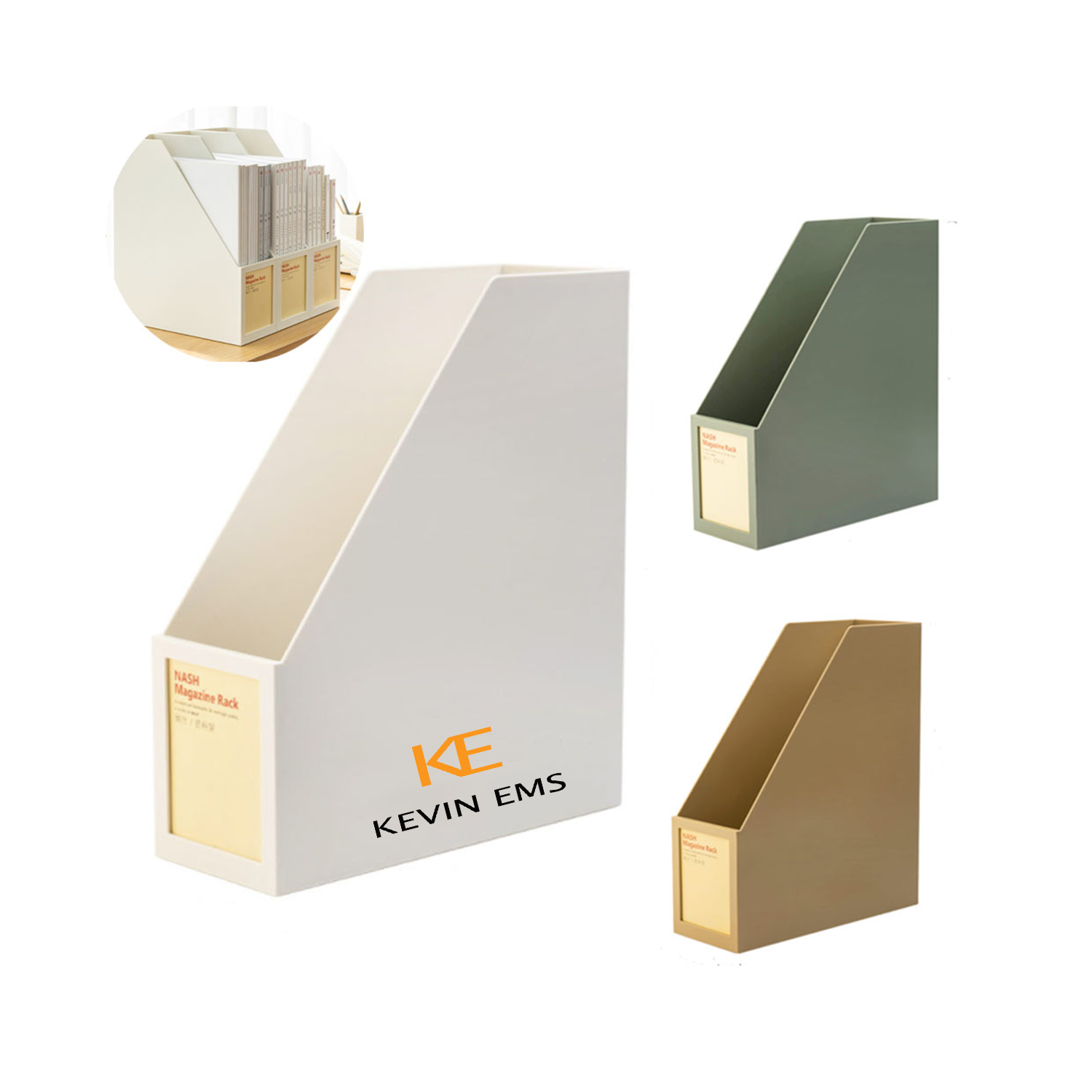 Multipurpose Creative Classified Document Sorting Bookshelf