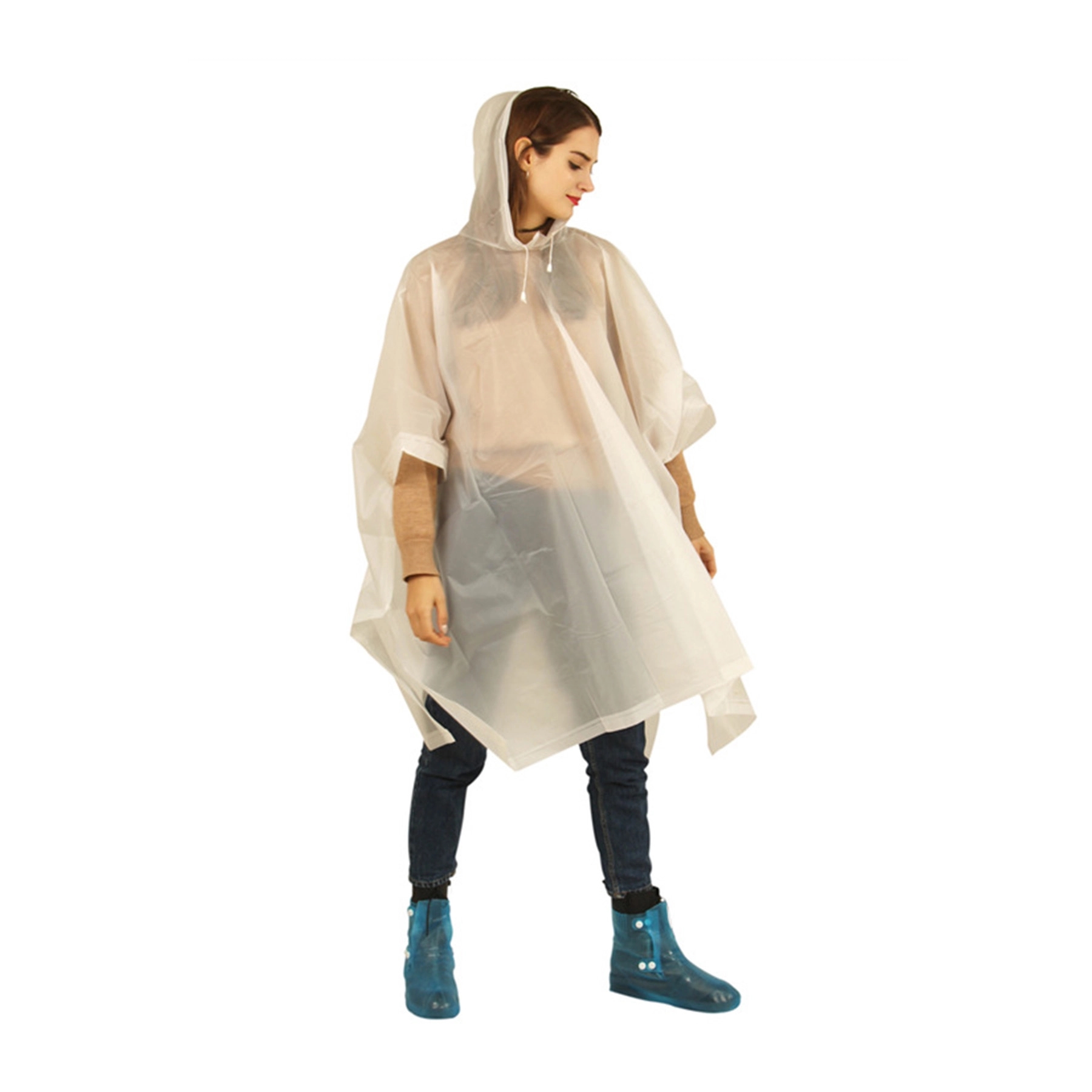 Portable EVA Raincoats for Adults Waterproof Poncho - Image 3