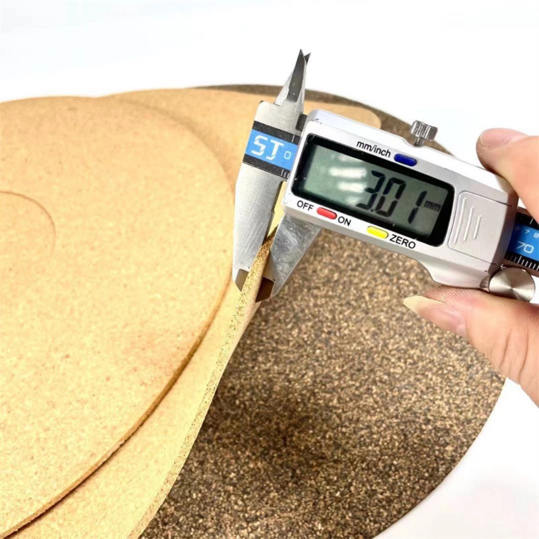 Cork Mat Turntable Platter Cartridge Record Player Slipmat - Image 5