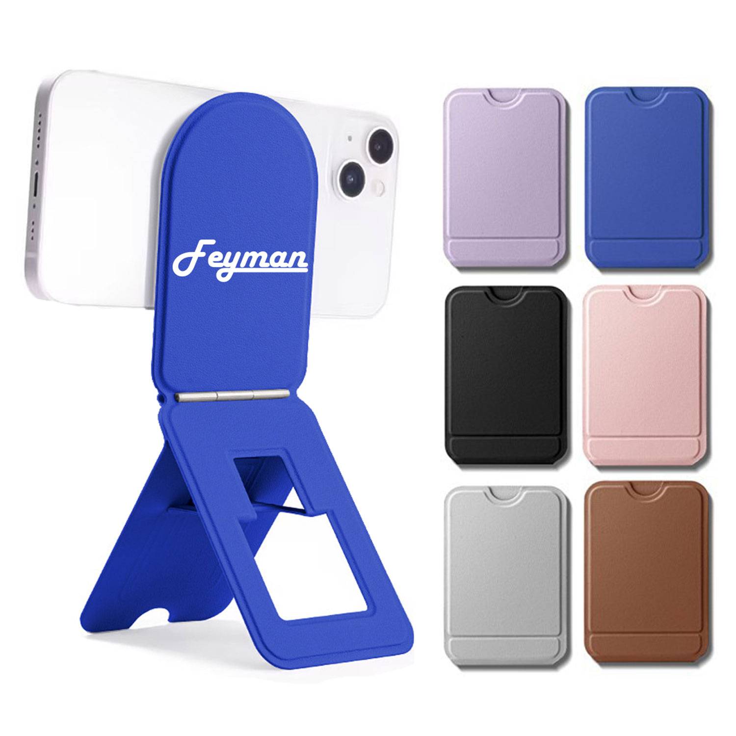 Multi functional magnetic lazy selfie triangle stand