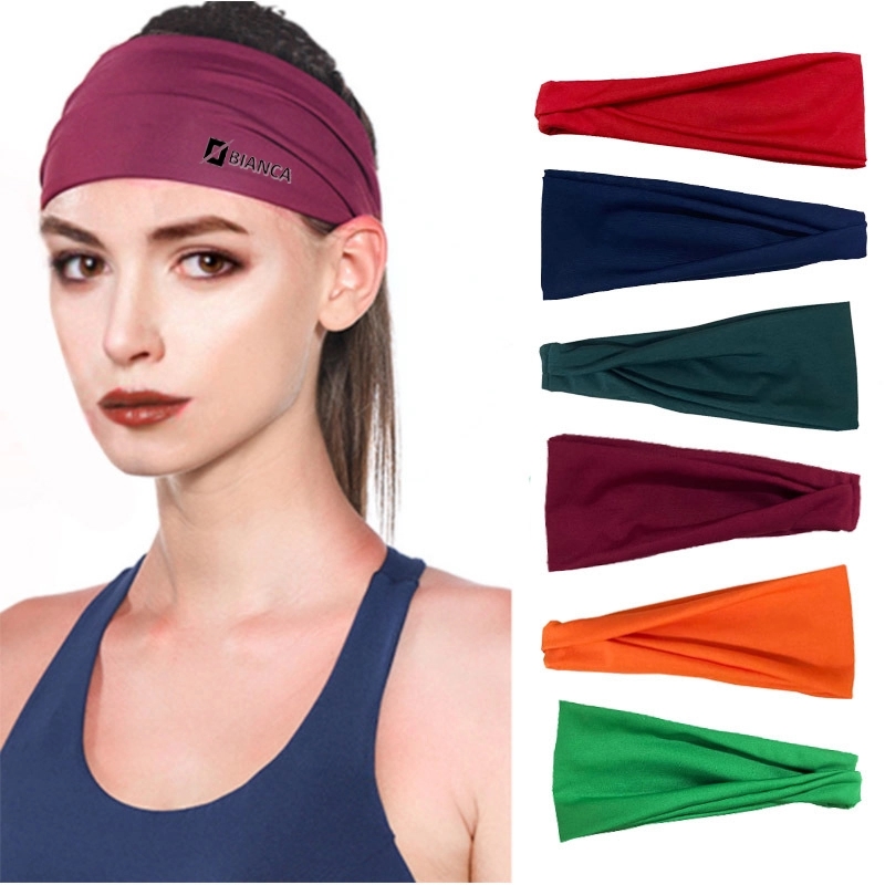 Unisex Elastic Sweat-Absorbent Sports Headband