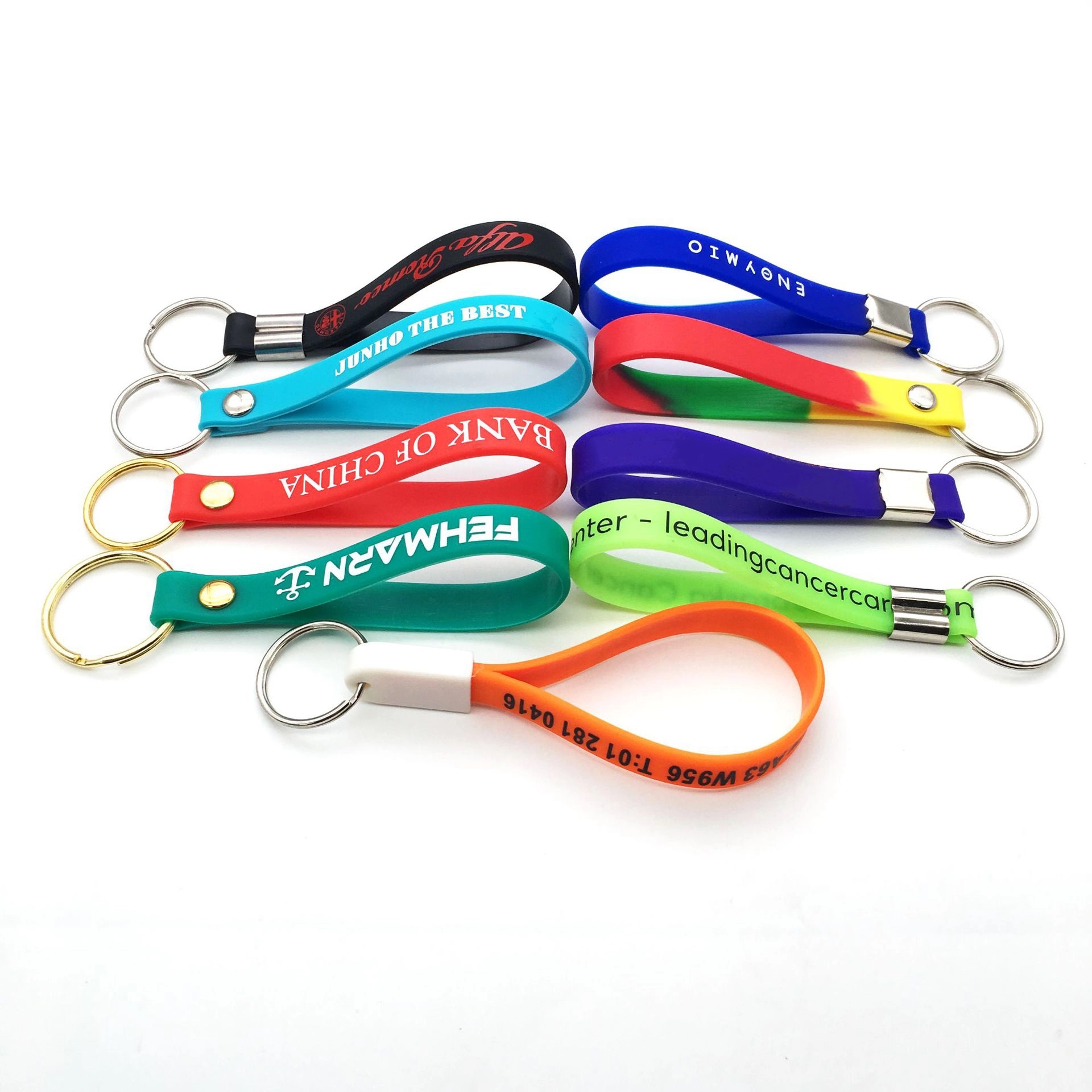 Silicone Motivational Keychains