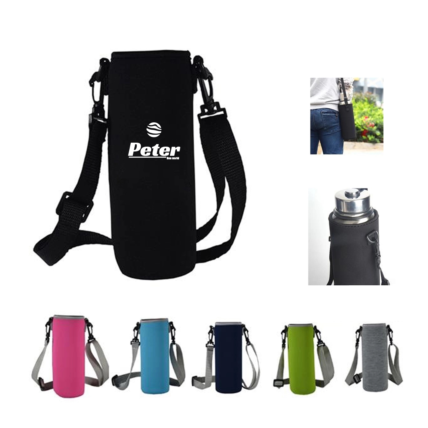 18-20 oz Water Bottle Sleeve Carrier