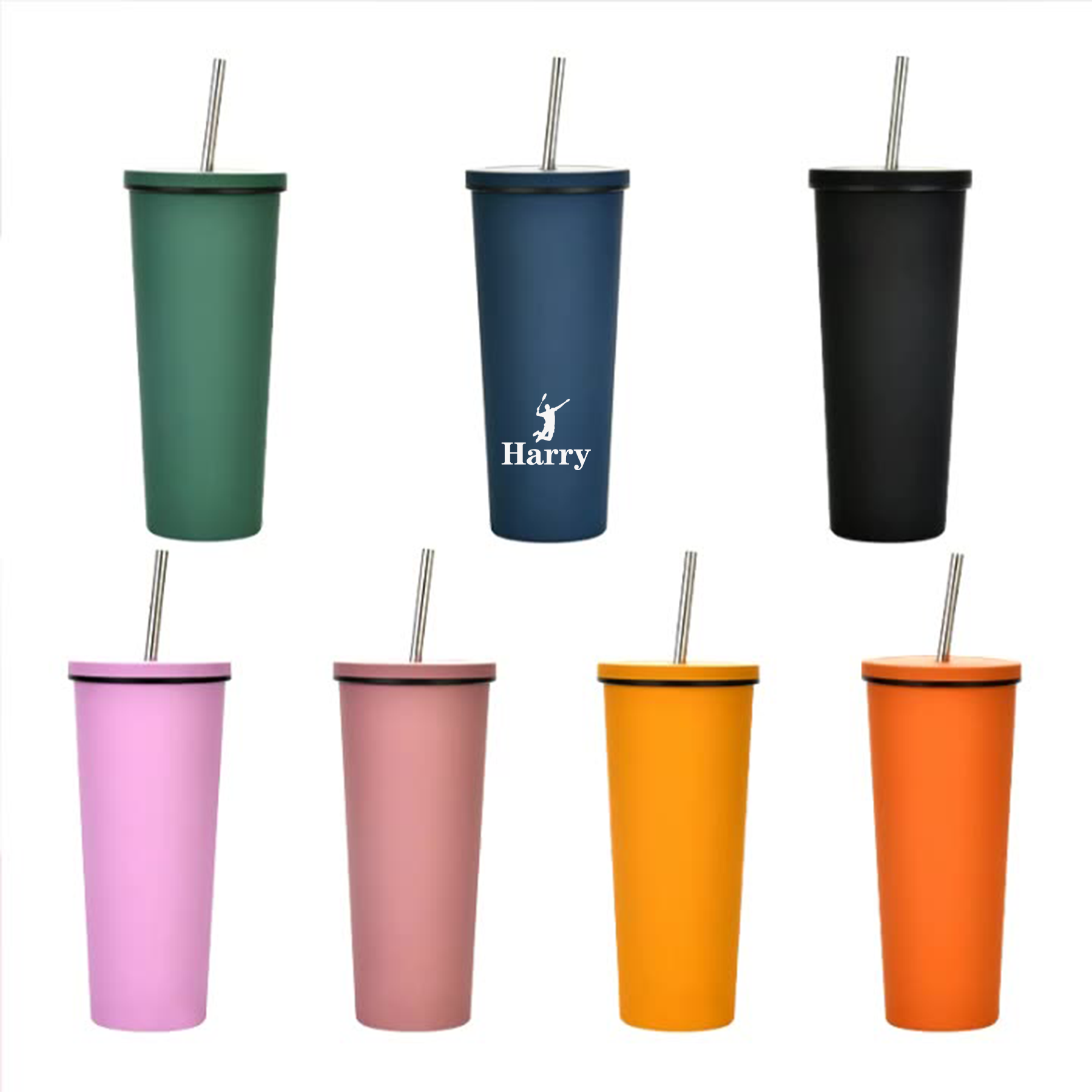 24oz Stainless Steel Double Wall Insulated Tumblers