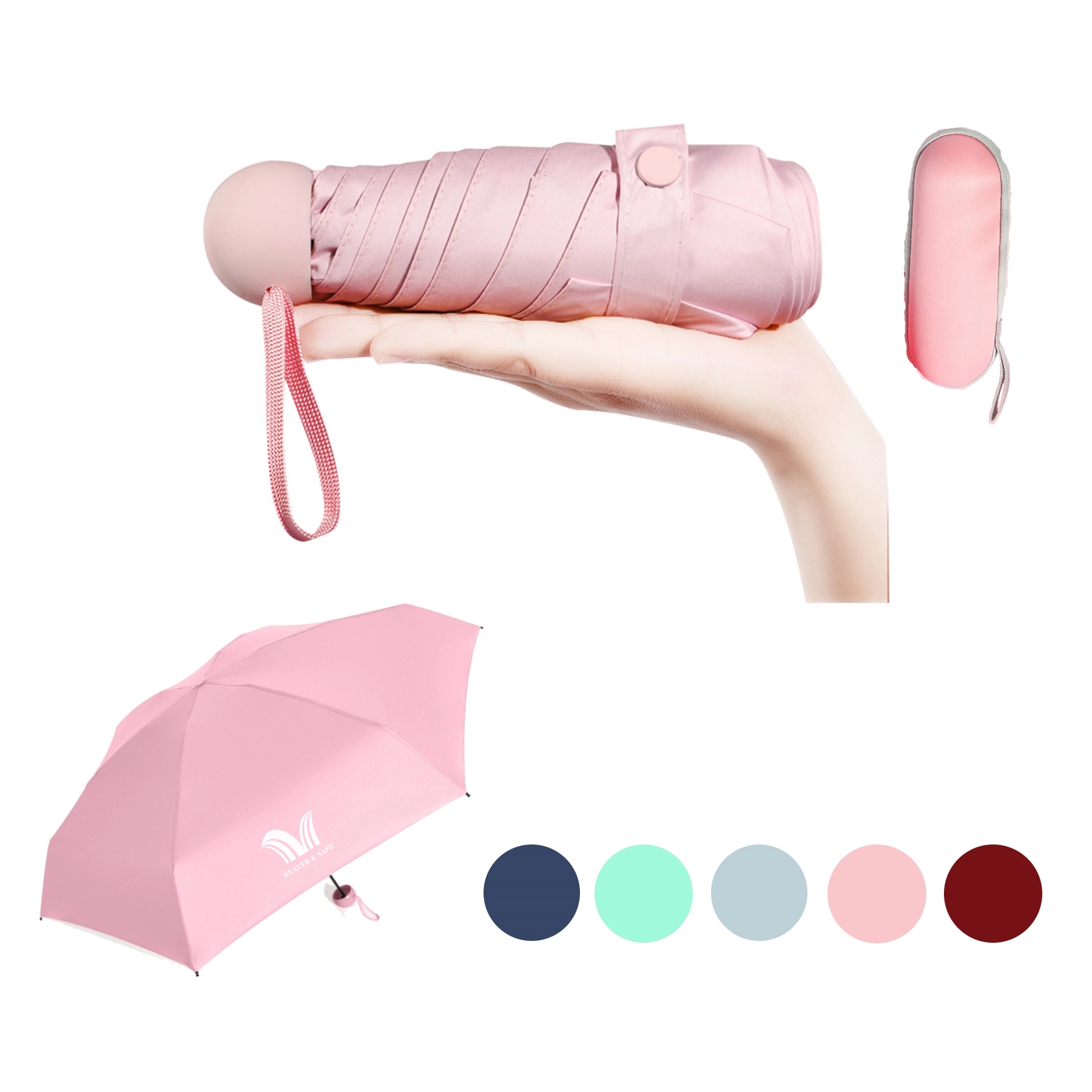 Repel Windproof Portable Mini Travel Light Umbrella Strong