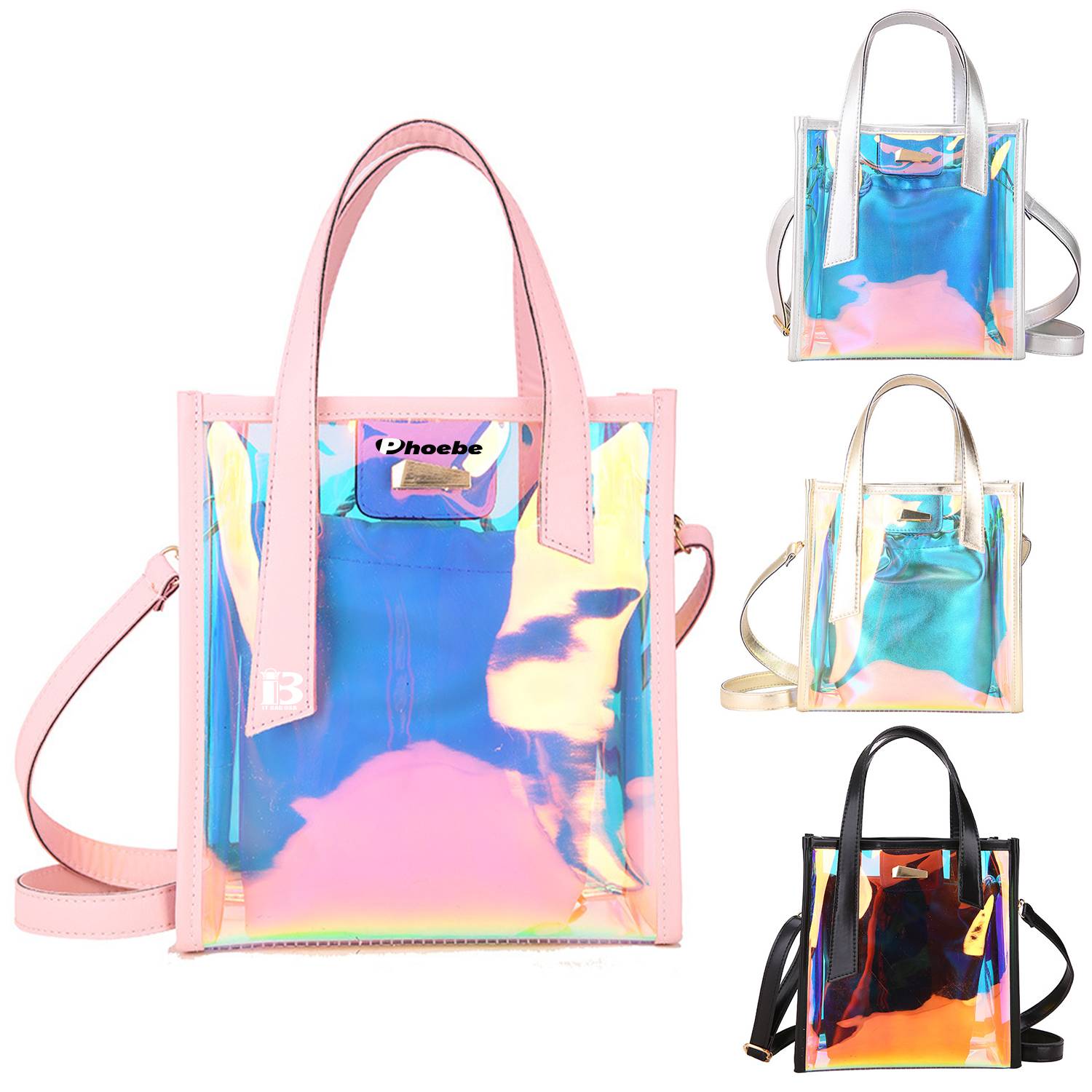 Holographic Rainbow Iridescent Handbag