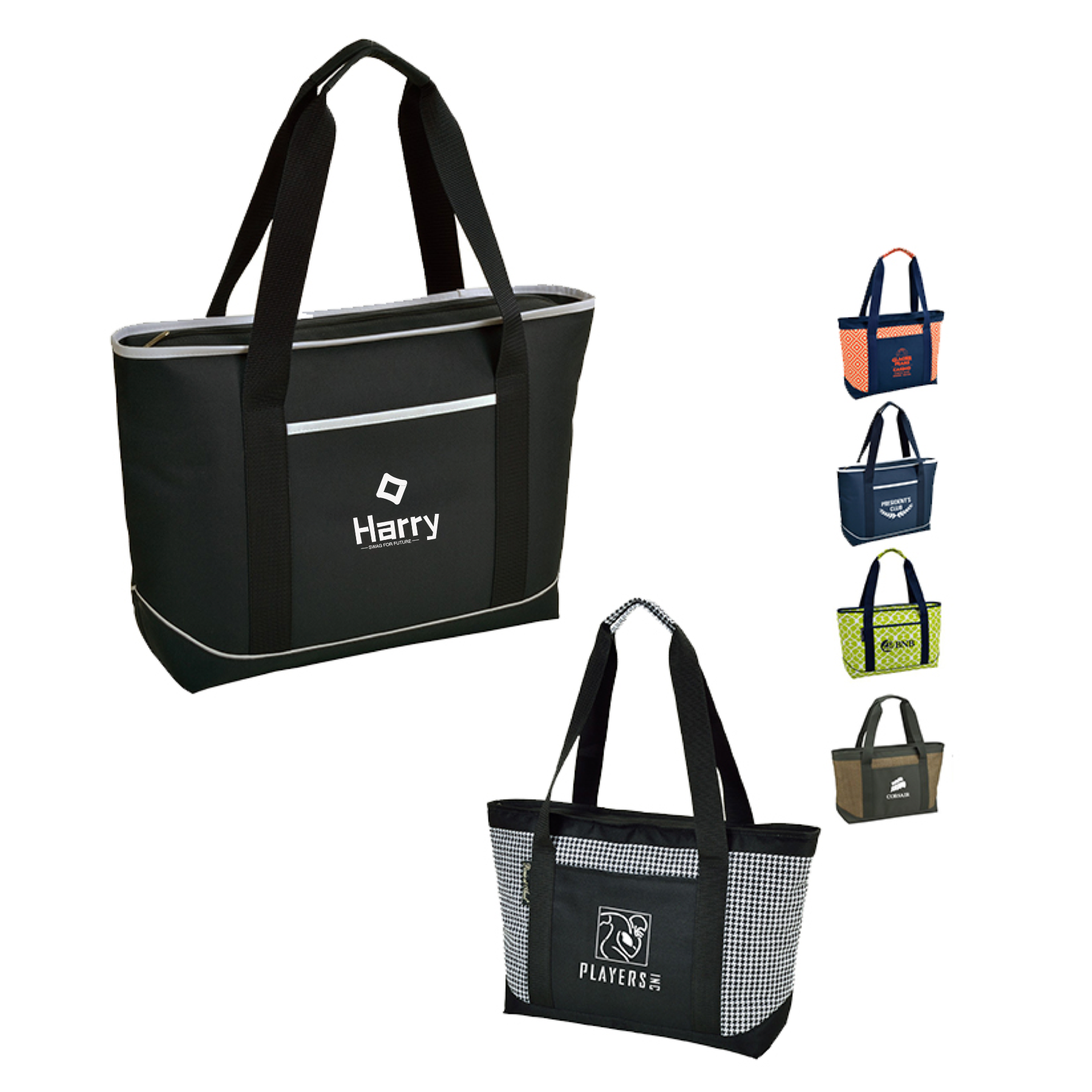 Insulated Cooler Tote Bag - 24 Can