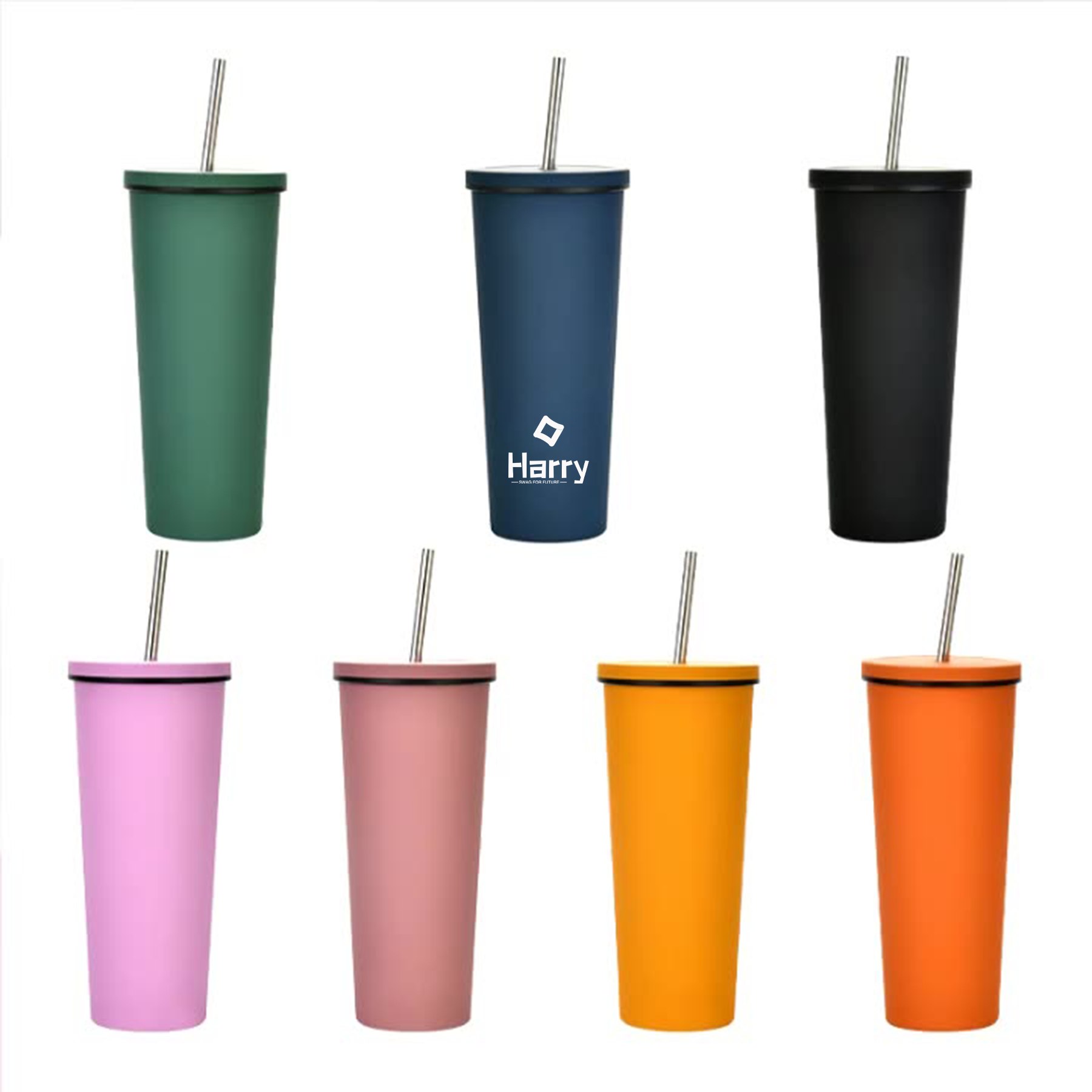 24oz Stainless Steel Double Wall Insulated Tumblers