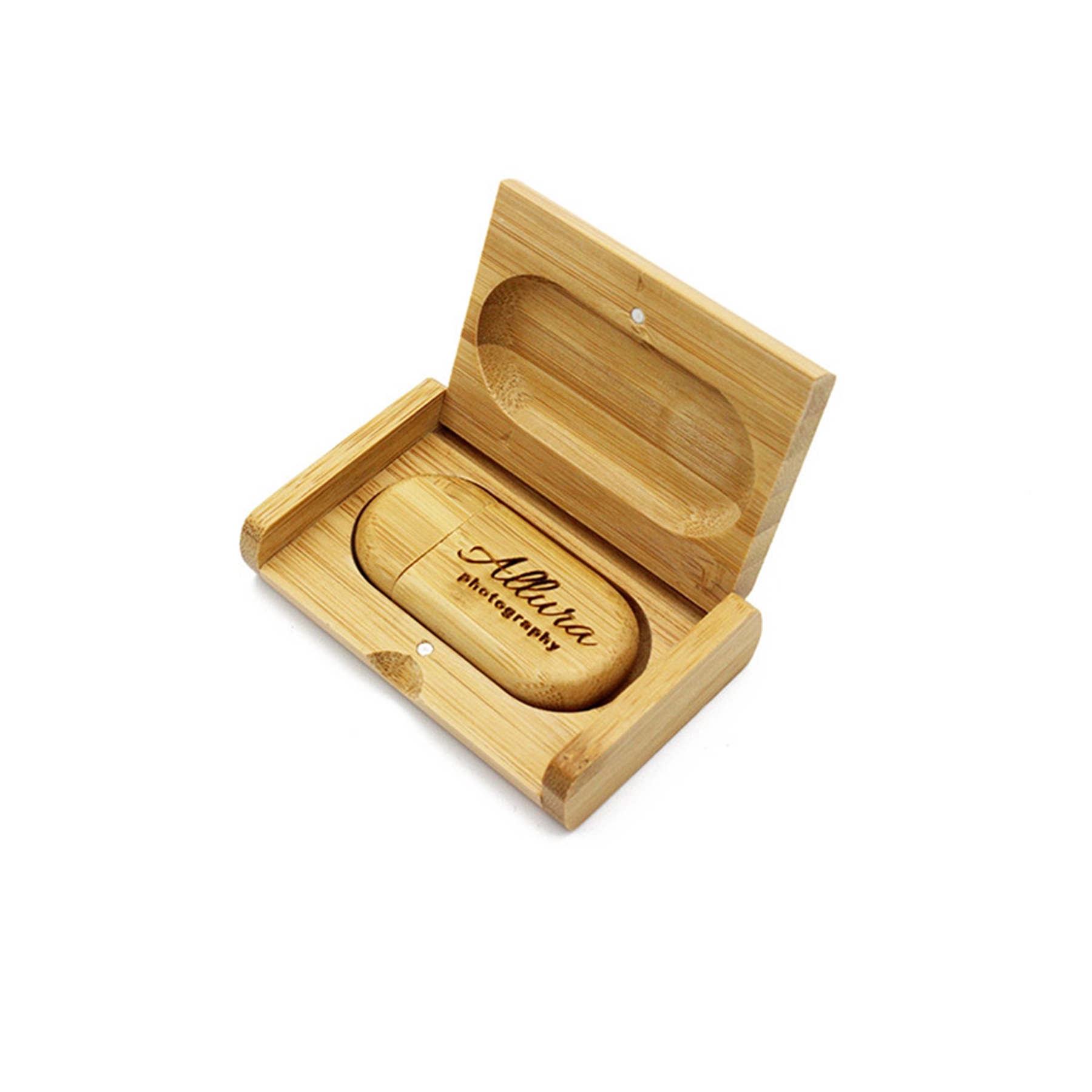 8GB Bulk Wooden USB Drives Thumb Zip Memory Stick with Box - Image 4