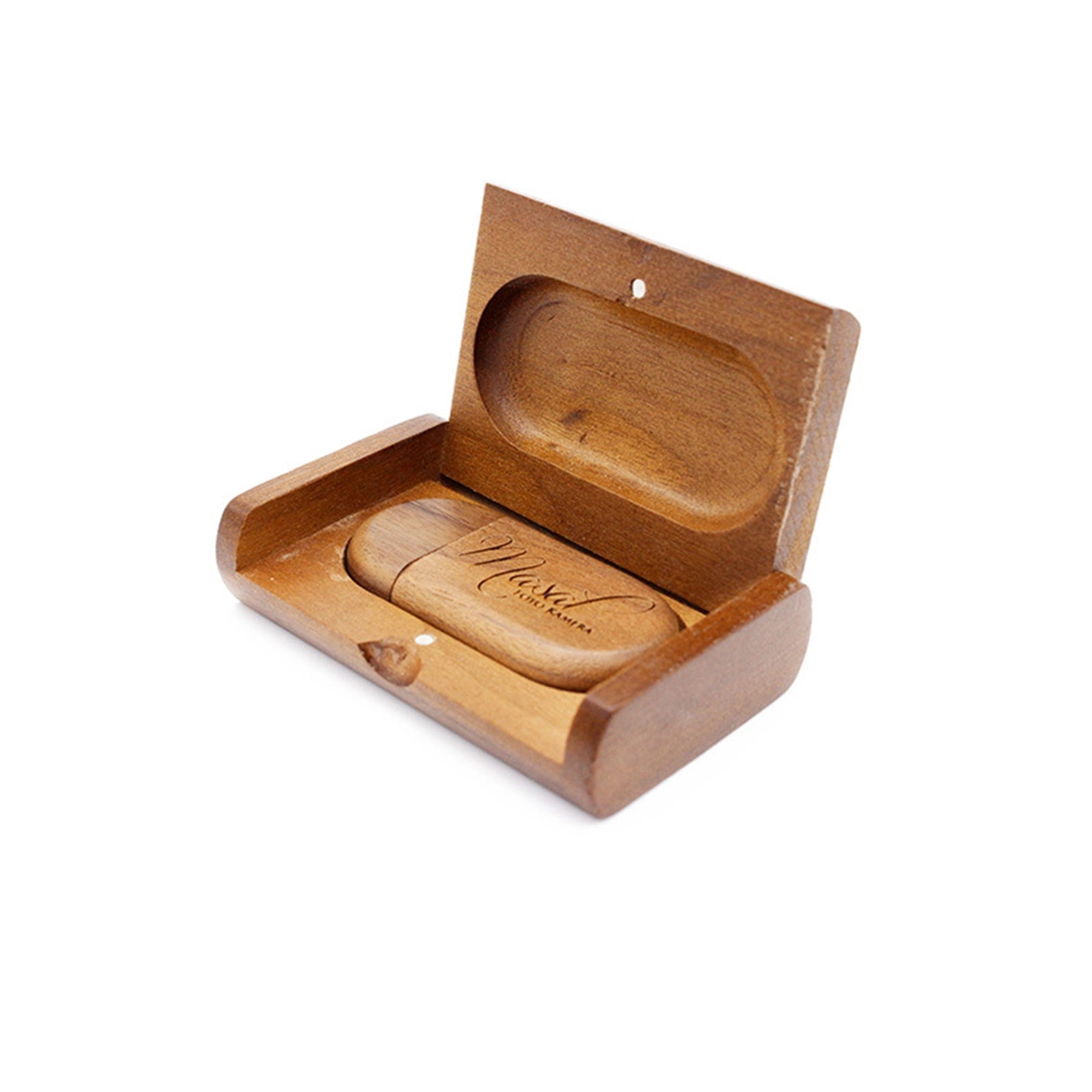 8GB Bulk Wooden USB Drives Thumb Zip Memory Stick with Box - Image 5