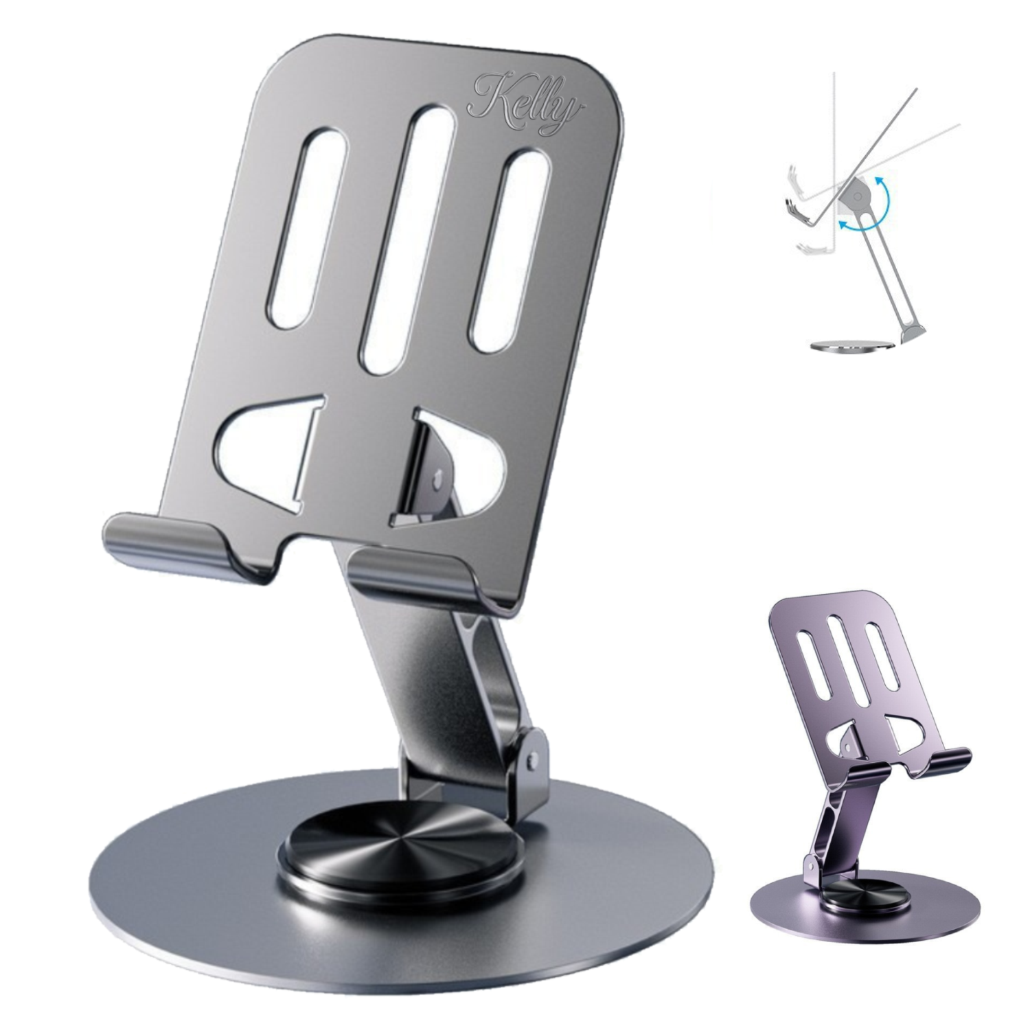 Metal Rotatable Desktop Phone Stand