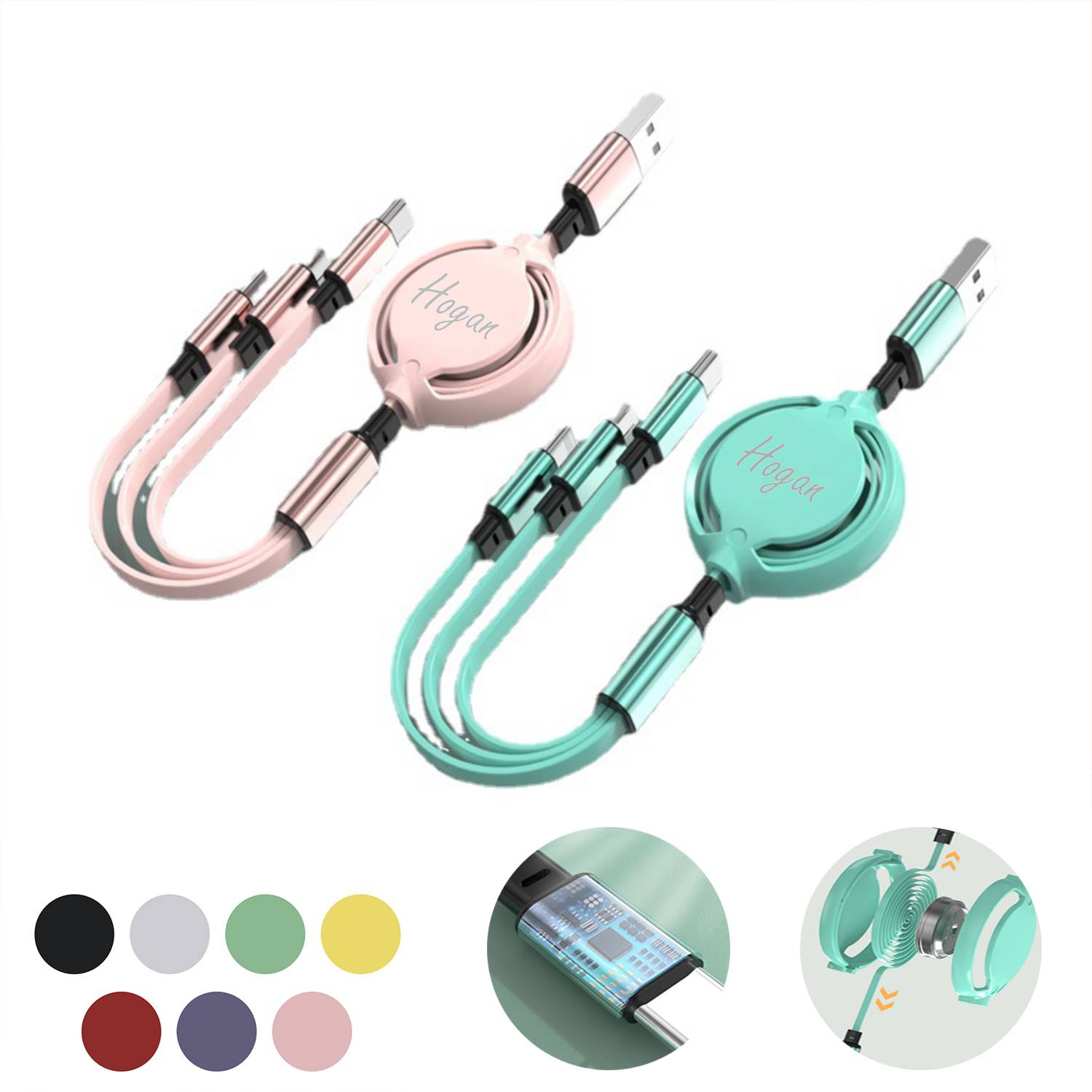 3-in-1 Car Fast Charging Cable