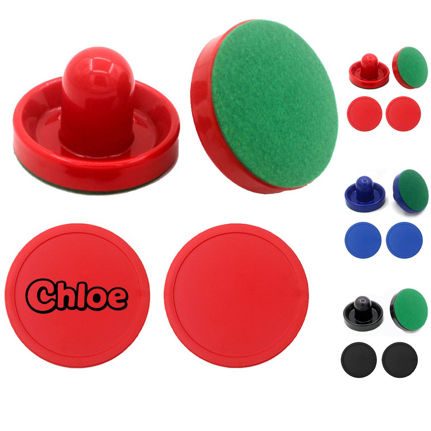 Air Hockey Puck Striker Set